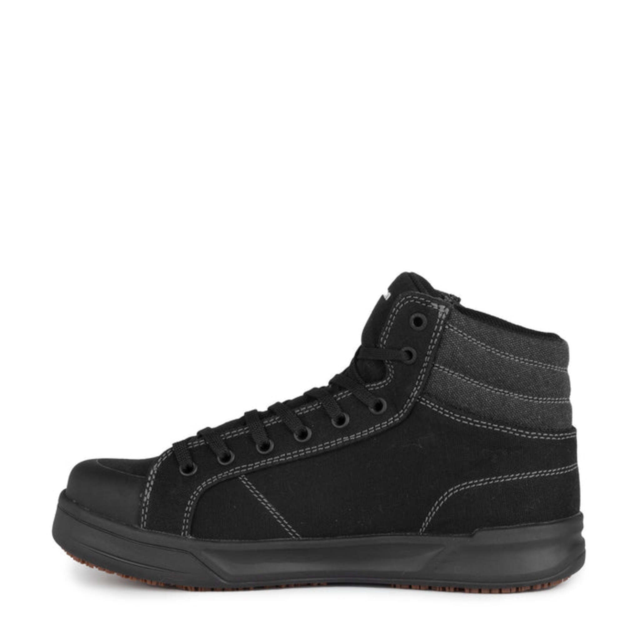 Acton 6" Freestyle High-Top Urban Work Shoes - Steel Toe, Puncture Resistant Sole, Non-Slip Grip, Breathable | Sizes 7-15 | Black