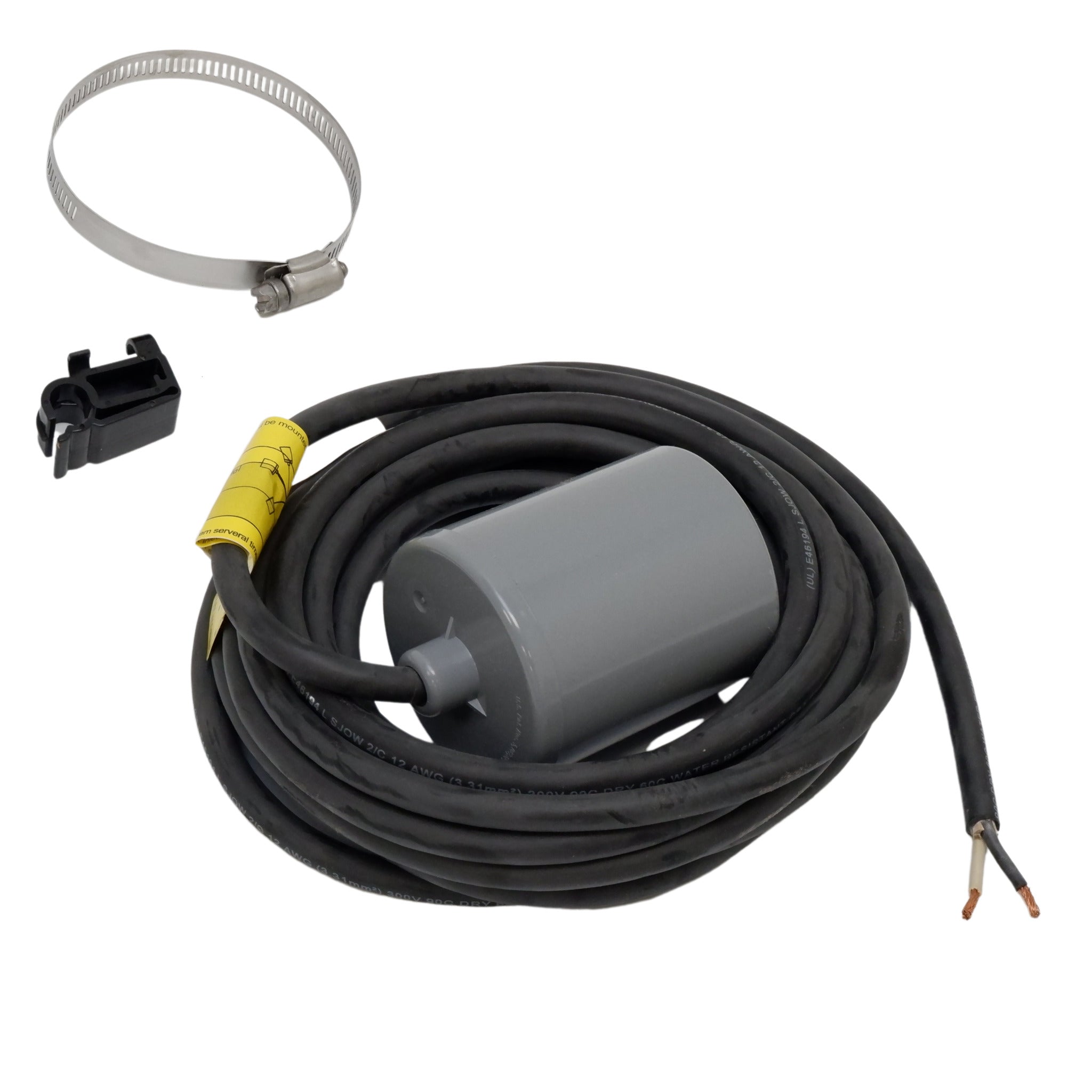 SJE Rhombus AmpMaster® 20 Amp Wide-Angle Pump Switch | Eco-Friendly, UL/CSA Certified, for 120V/240V up to 3 HP, Includes Mounting Clamp