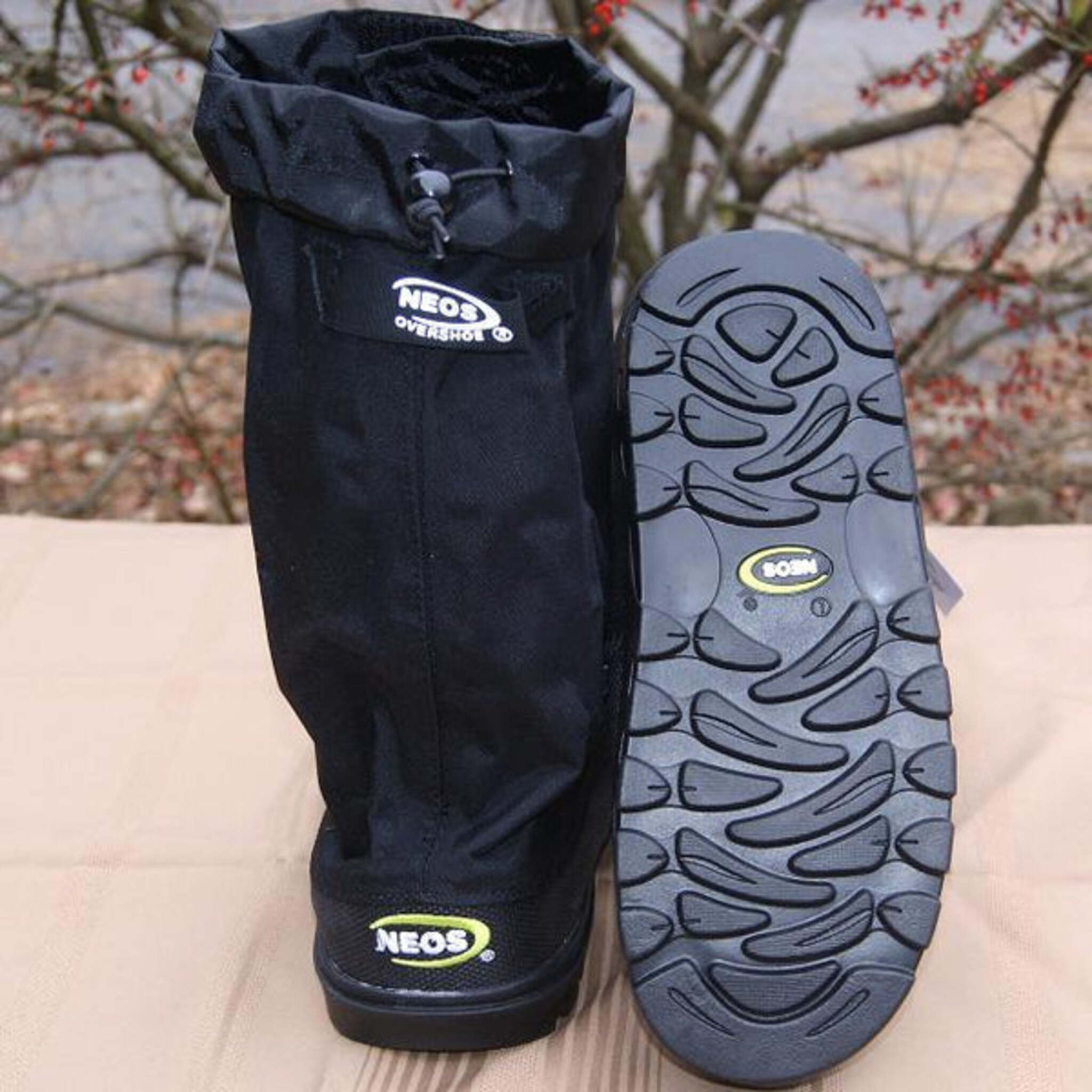 NEOS Adventurer Hi Overshoes - Waterproof, 15" Height, High Traction Sole, Lightweight, Durable, Snowshoe Compatible, All-Season Protection | Limited Size