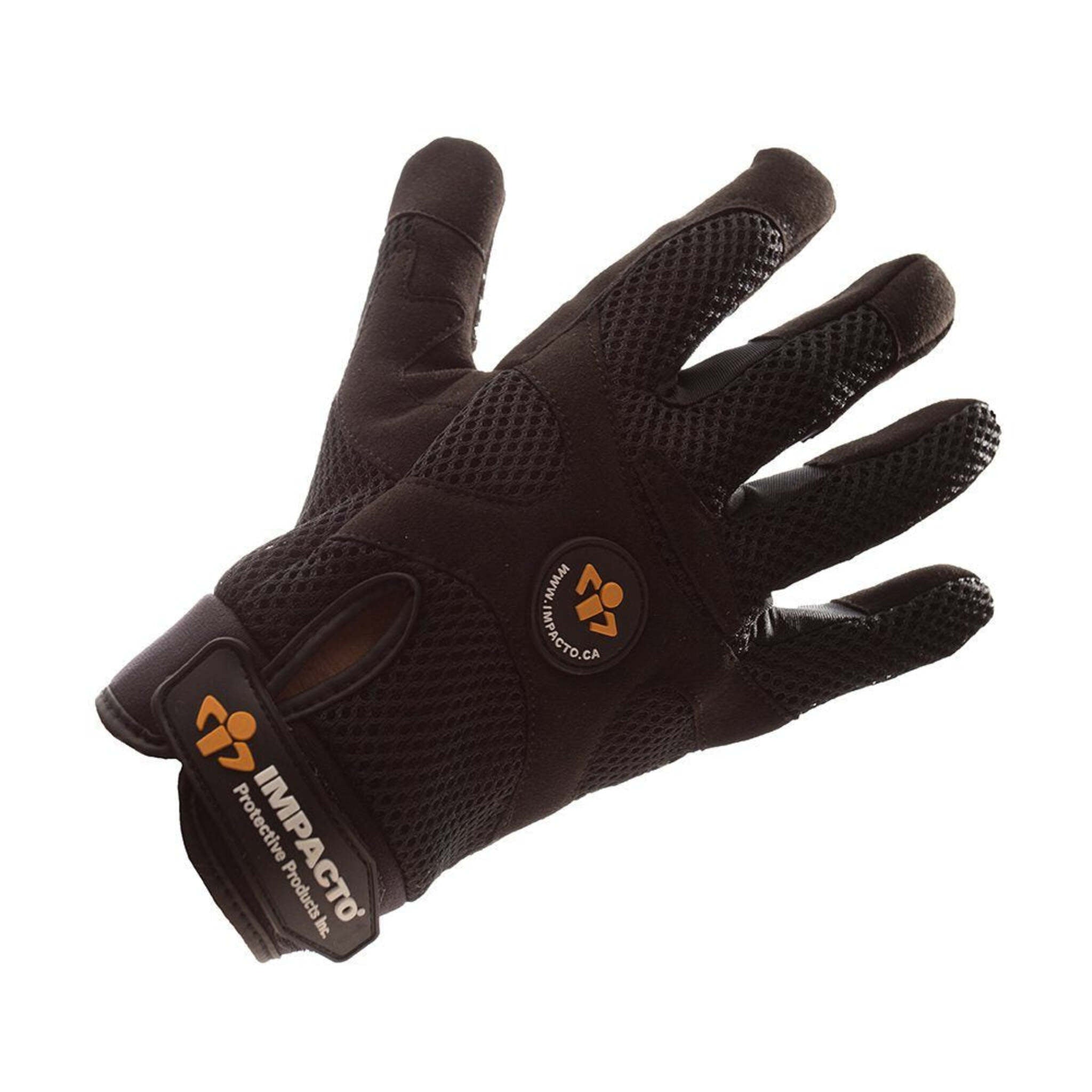 Impacto Anti-Vibration Mechanic's Style Suede Leather Silicone Grip Glove with Air Glove® Technology Work Gloves and Hats - Cleanflow