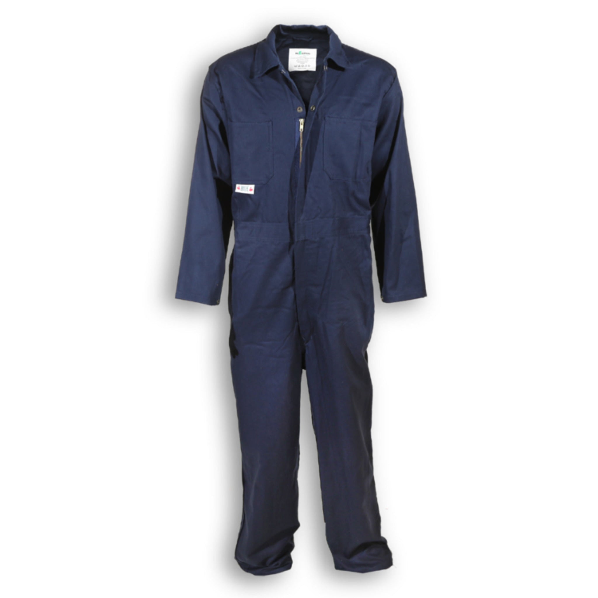 Big K Men's Protective 100% Cotton Work Coveralls | Durable, Comfortable, Easy to Wear, Functional | Multiple Pockets | Sizes XS-5XL