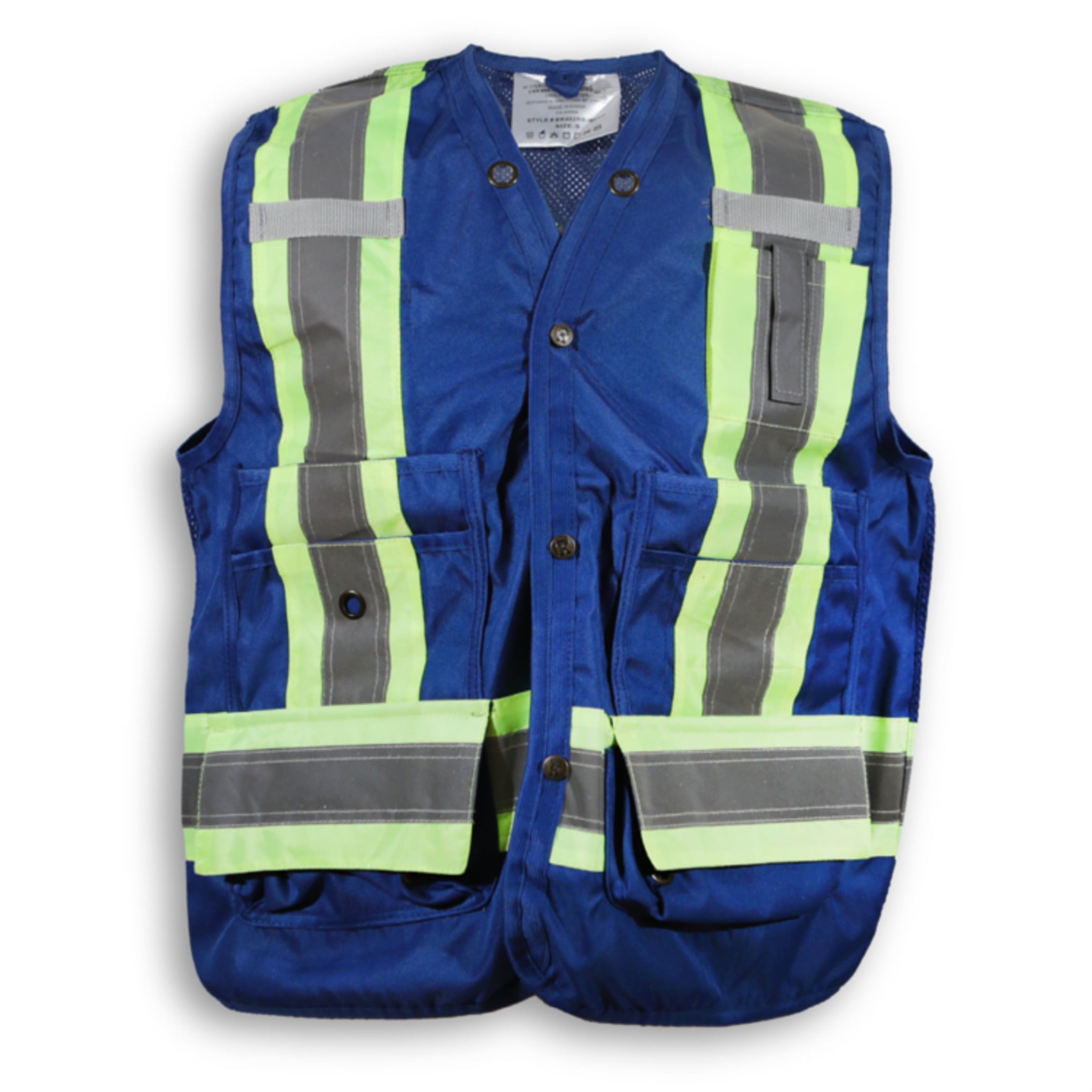 Big K BK402 Men’s 100% Polyester Mesh Surveyor Vest