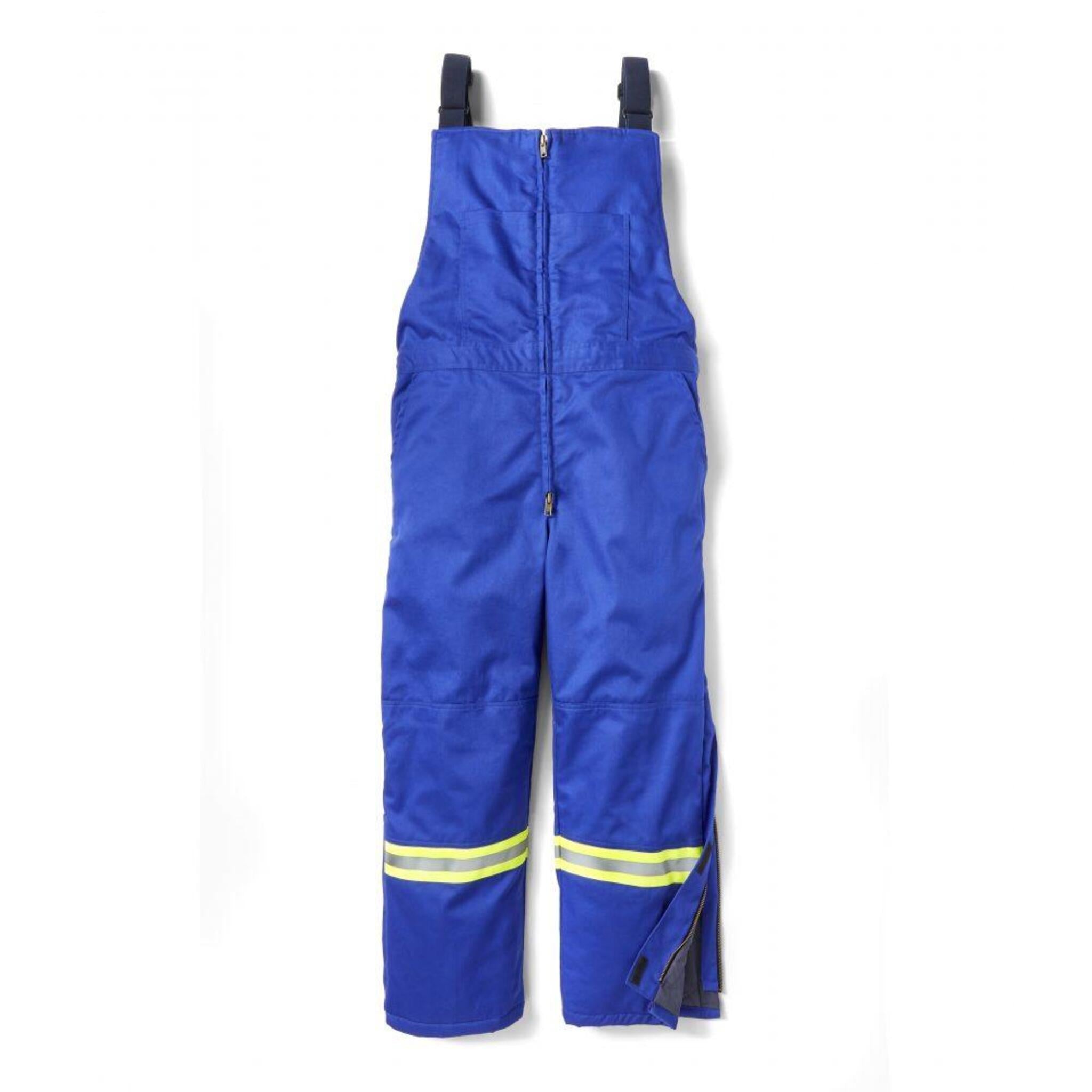 Rasco FR Hi-Vis Insulated Westex Ultrasoft Winter Bib Overalls | Royal Blue | S-5XL Flame Resistant Work Wear - Cleanflow