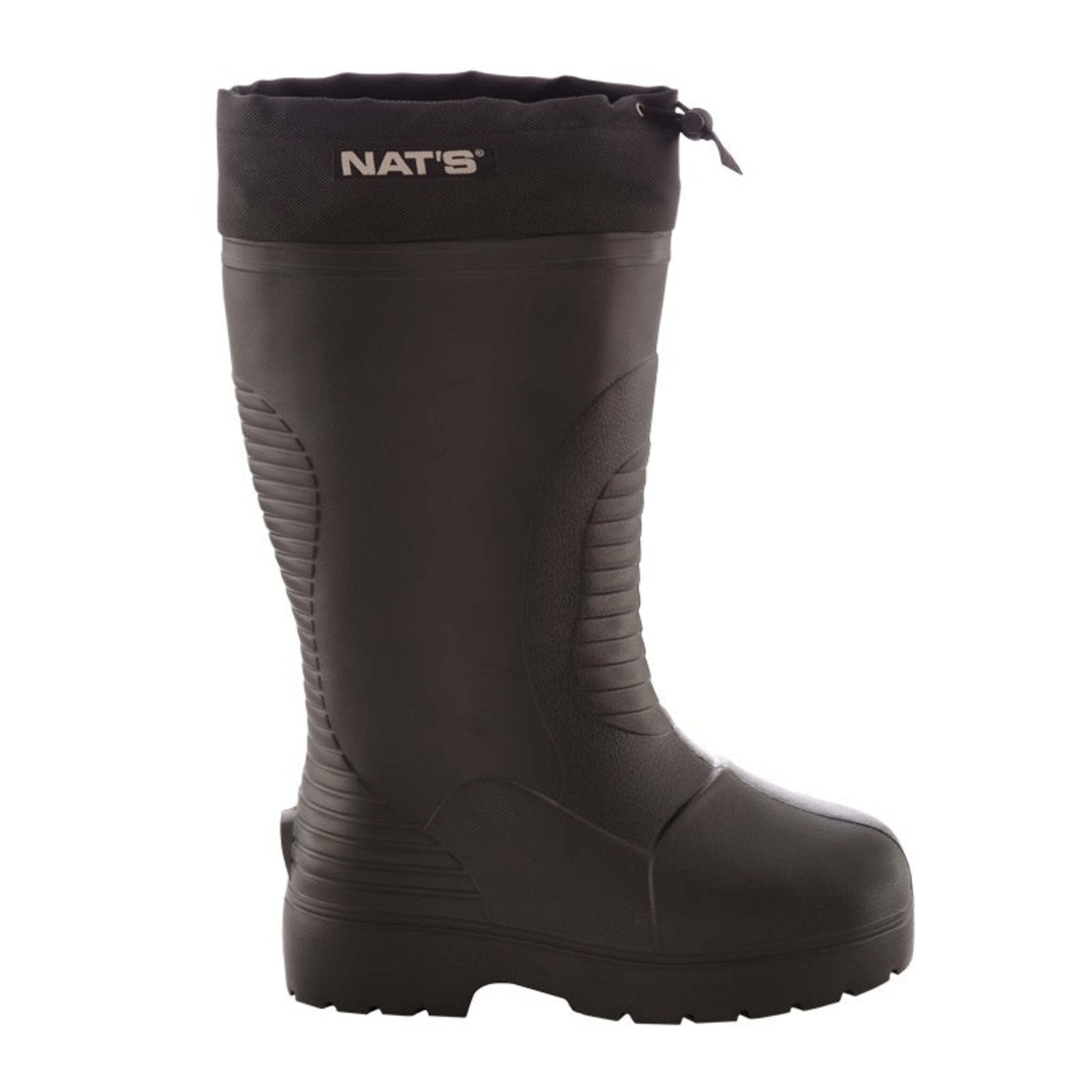 Nat's 1500 Plain Toe Men's EVA Winter Boot w/ Removable Liner | -30°C/-22°F Rated | Black | Sizes 7 to 13 Work Boots - Cleanflow