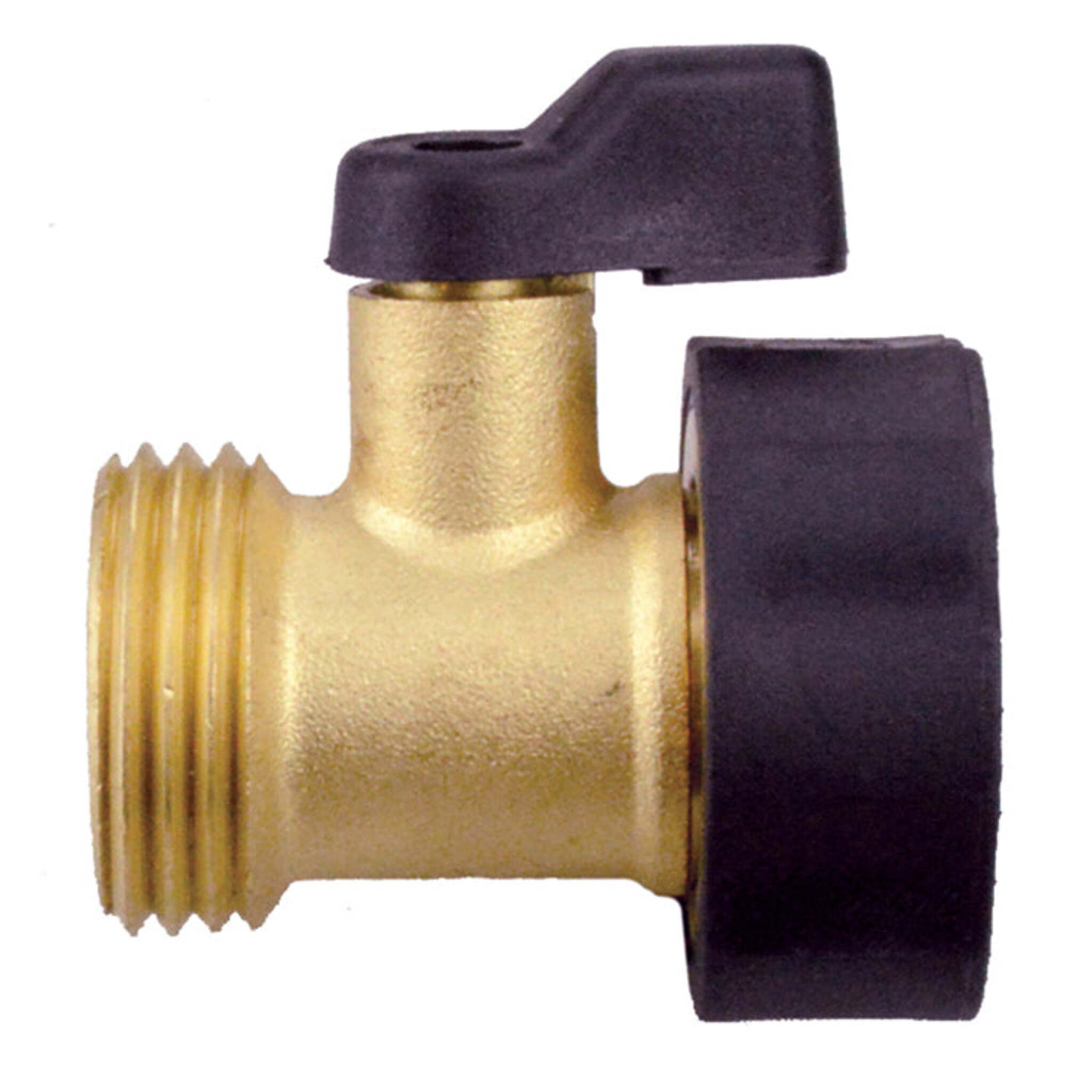 Brass Swivel Garden Hose Shut-Off Valve Hose and Fittings - Cleanflow