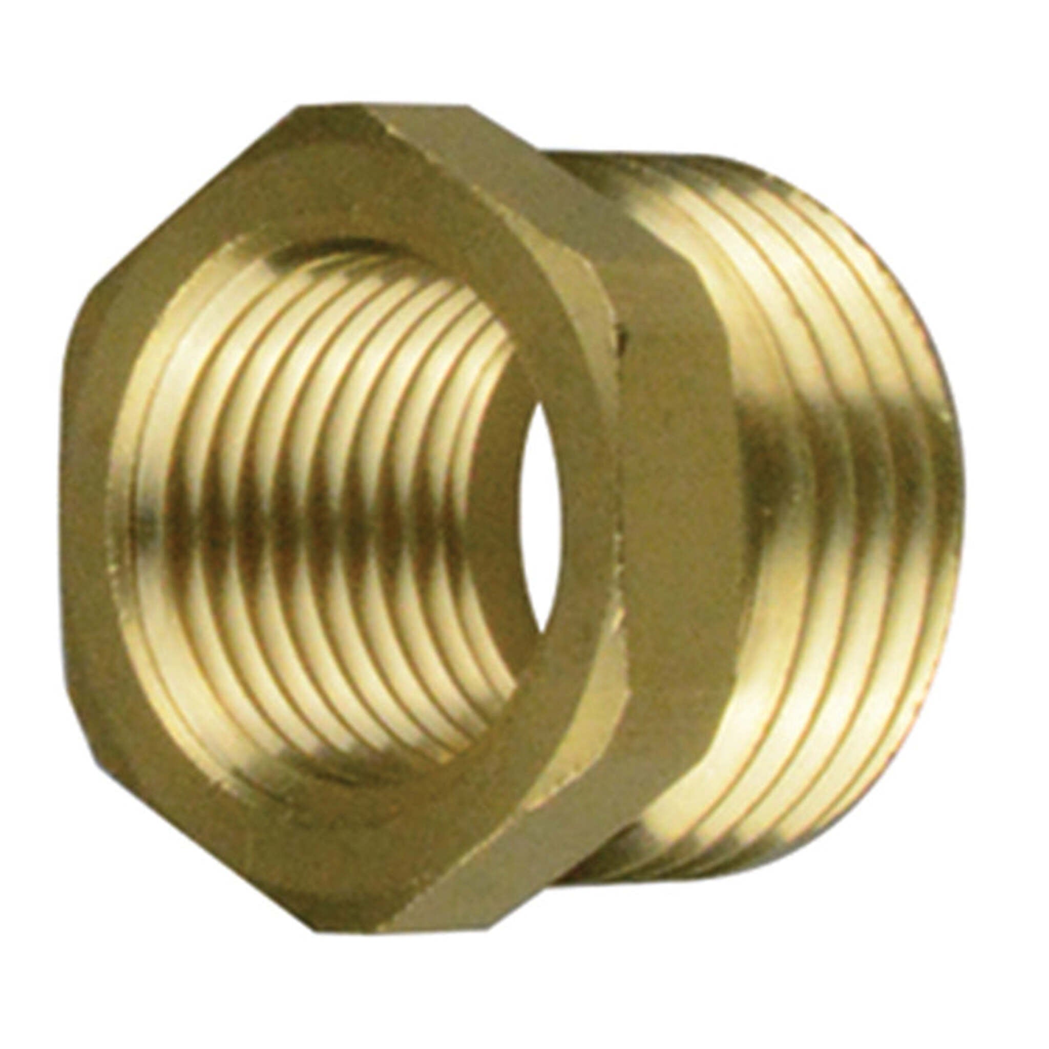 Brass Male Garden Hose to Female Pipe Coupler Hose and Fittings - Cleanflow