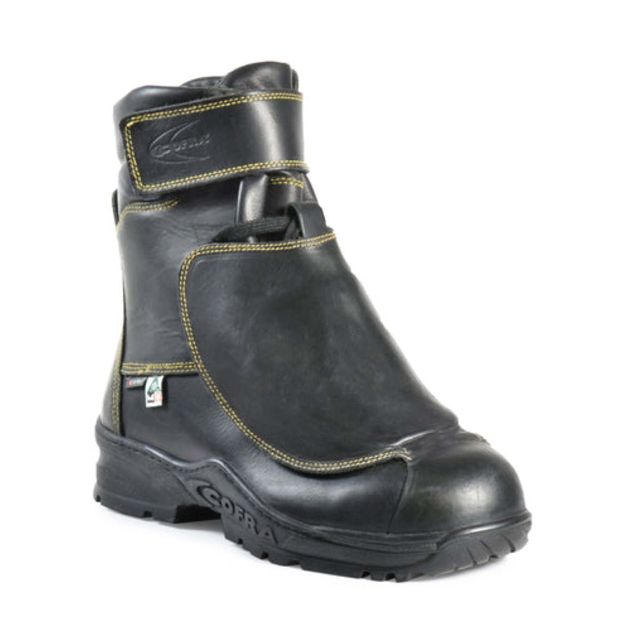 Cofra Men's Foundry Safety Work Boots | CSA Approved, 9" Water Repellent Leather, External Metguard, Steel Toe, Heat Resistant, Anti-Perforation, CSA Approved | Sizes 7-13