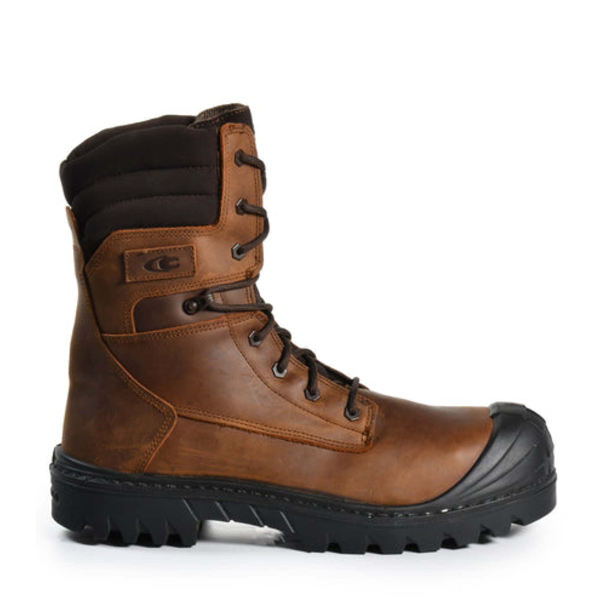 Cofra Men's 8" Houston Safety Work Boots | CSA Approved, Water Repellent Nubuck Leather, Metal Free, Thinsulate Lining, Composite Toe, Anti-Perforation | Sizes 7.5-13