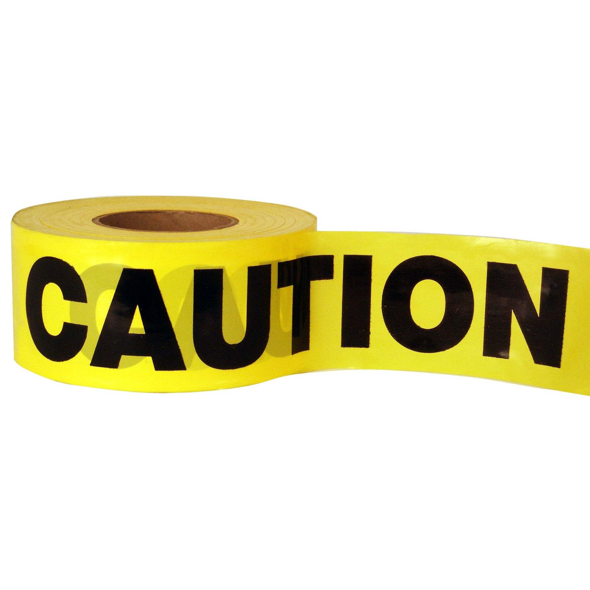 Caution Barricade Tape | 3" x 1000' Facility Safety - Cleanflow