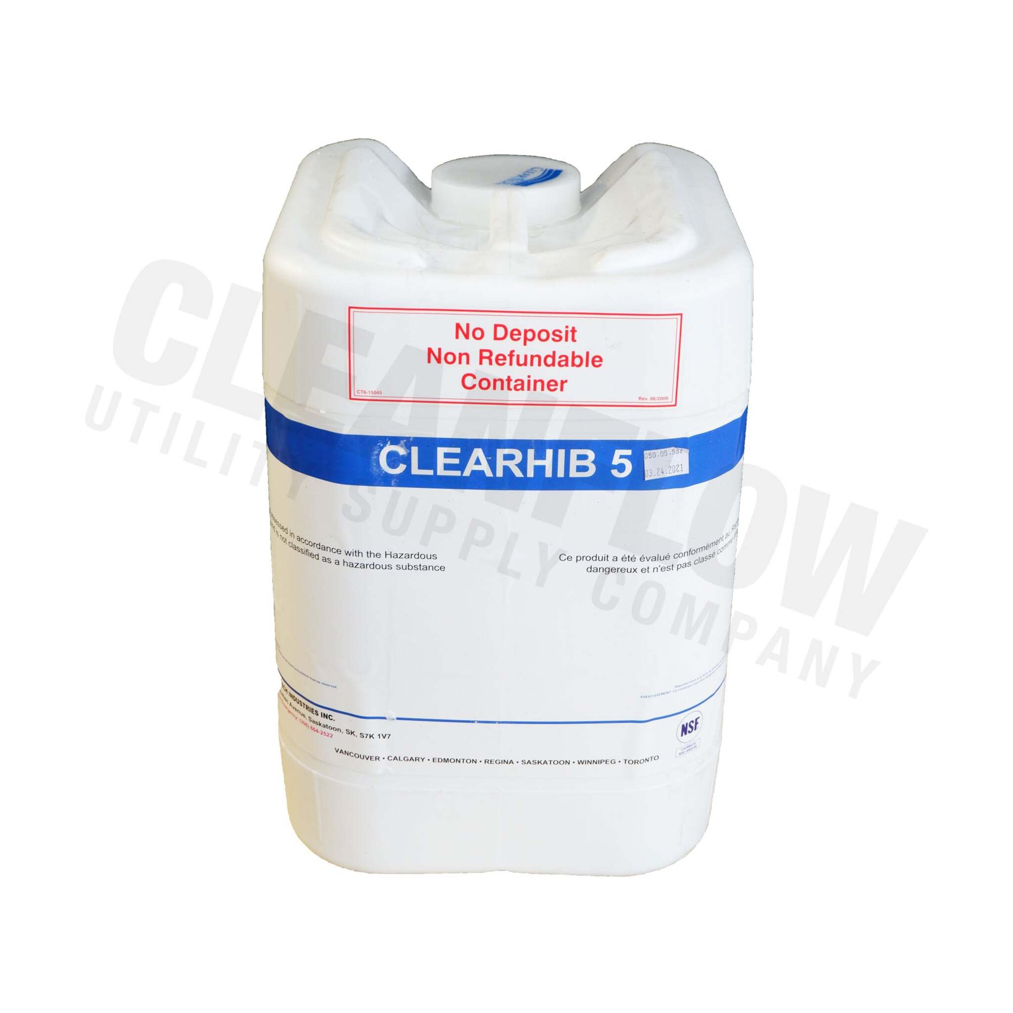 ClearHib 5 Liquid Corrosion Inhibitor | 27 Kg Water Treatment Chemicals - Cleanflow