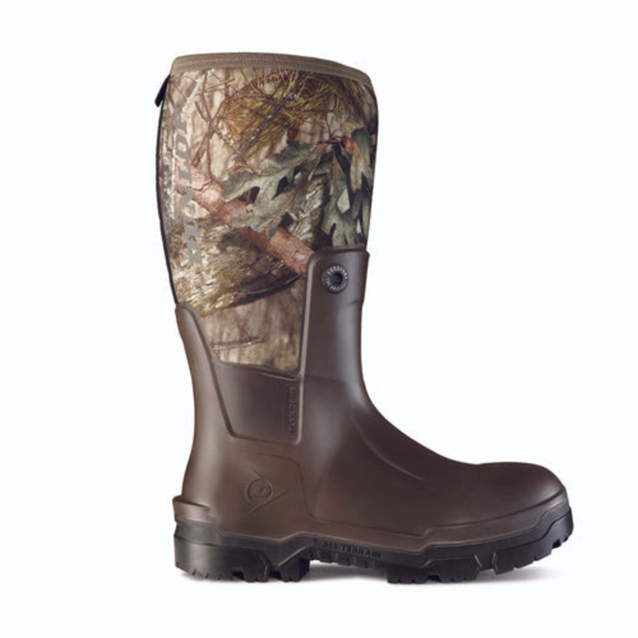 Dunlop Men's Outdoor Boots Wildlander Camo Snugboot - Waterproof, Thermal Insulation to -40°F, Lightweight, Flexible, Comfortable and Durable | Sizes 5-14