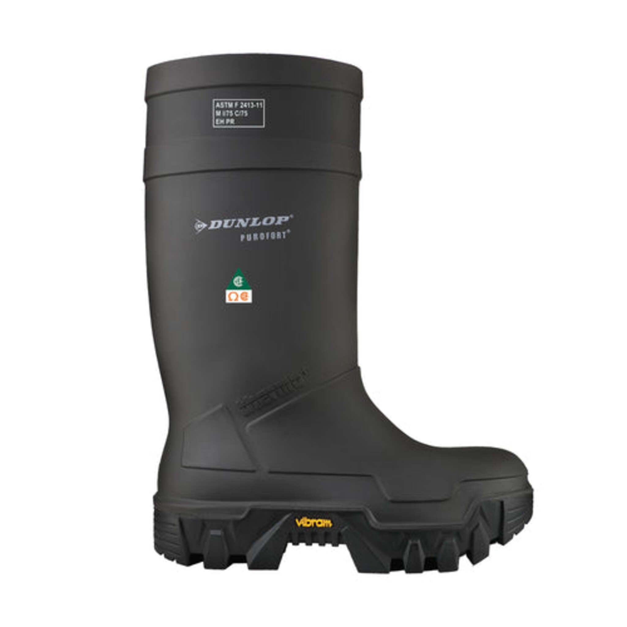 Dunlop Men's Winter Safety Boots Explorer Thermo+ with Vibram Fire & Ice Sole, Steel Toe, Puncture Resistant, Thermal Insulation to -50°C, SRC + CSA Approved | Sizes 7-13