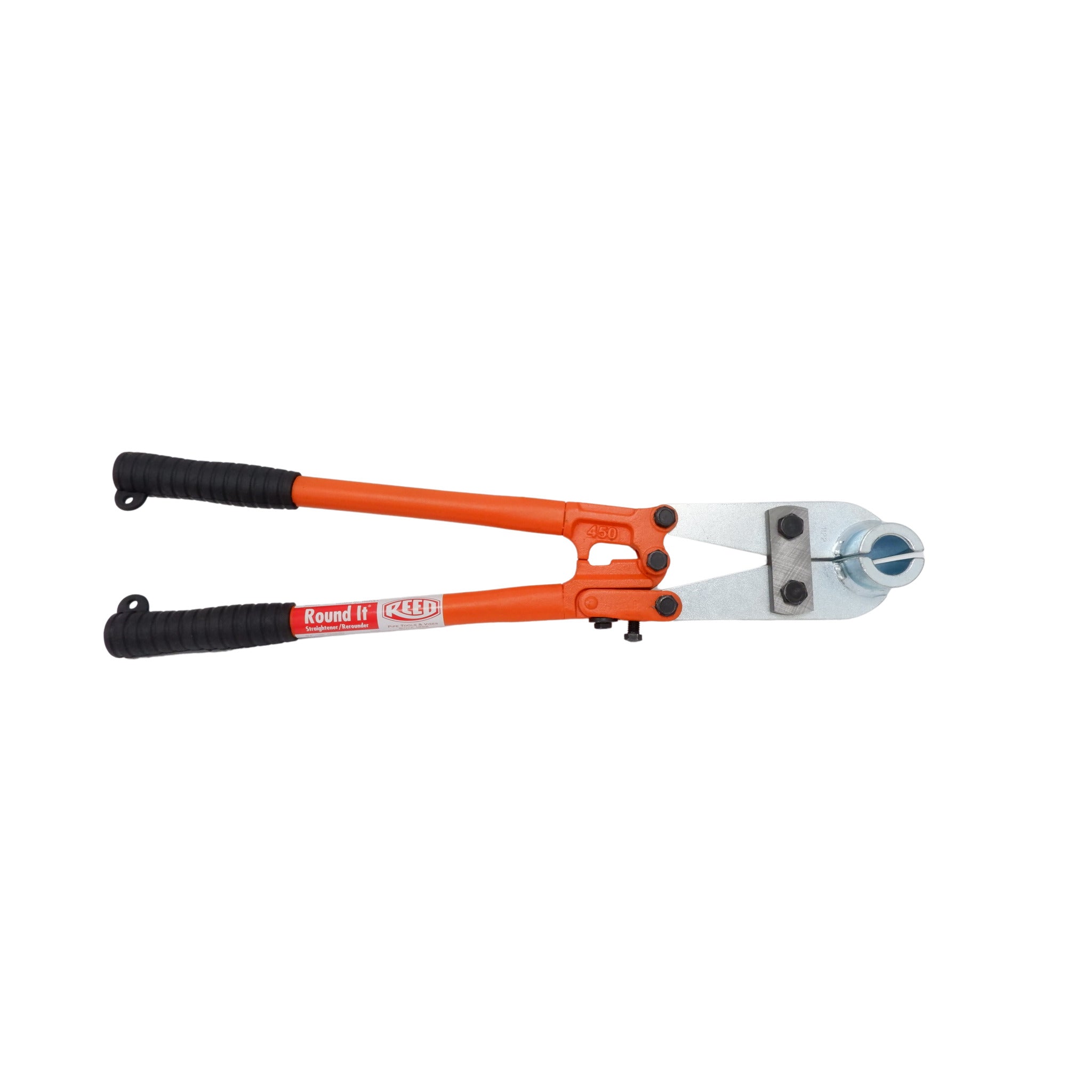 Reed RCR341 Round-It® Copper Pipe Straightener and Rerounder for 3/4" & 1" Type K Pipes - Ideal for Plumbing, HVAC, and Construction Tasks