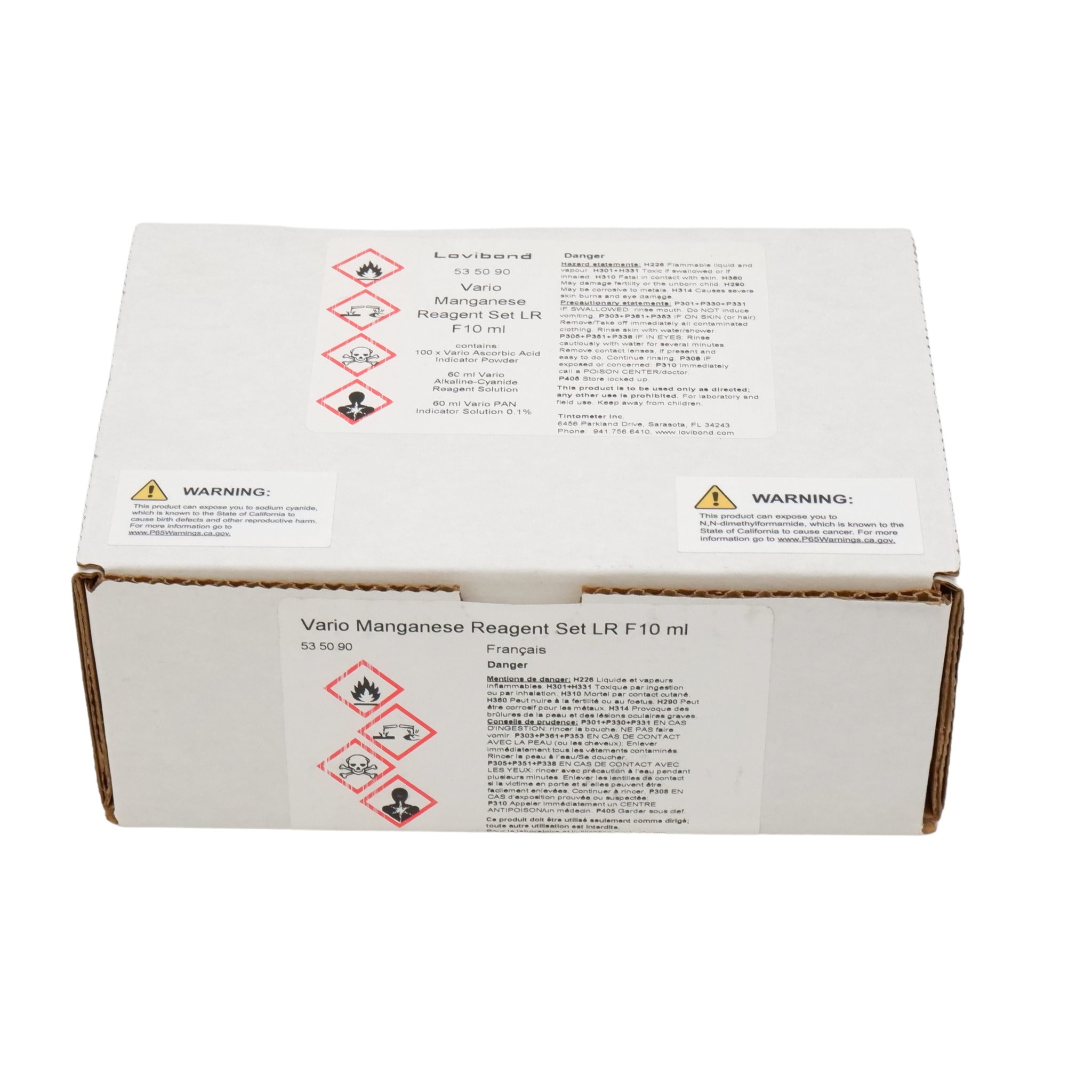 VARIO 535090 Low Range Manganese Reagent Set | 100 Tests