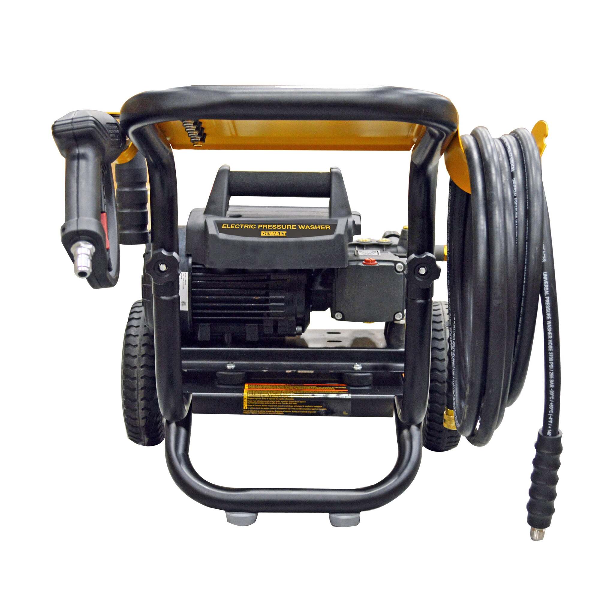 DeWalt DXPW1500E Commercial Grade Electric Pressure Washer - 1500 PSI, 2.0 GPM, 1.5HP Motor, Axial Cam Pump, Heavy-Duty Hose, Versatile Nozzles