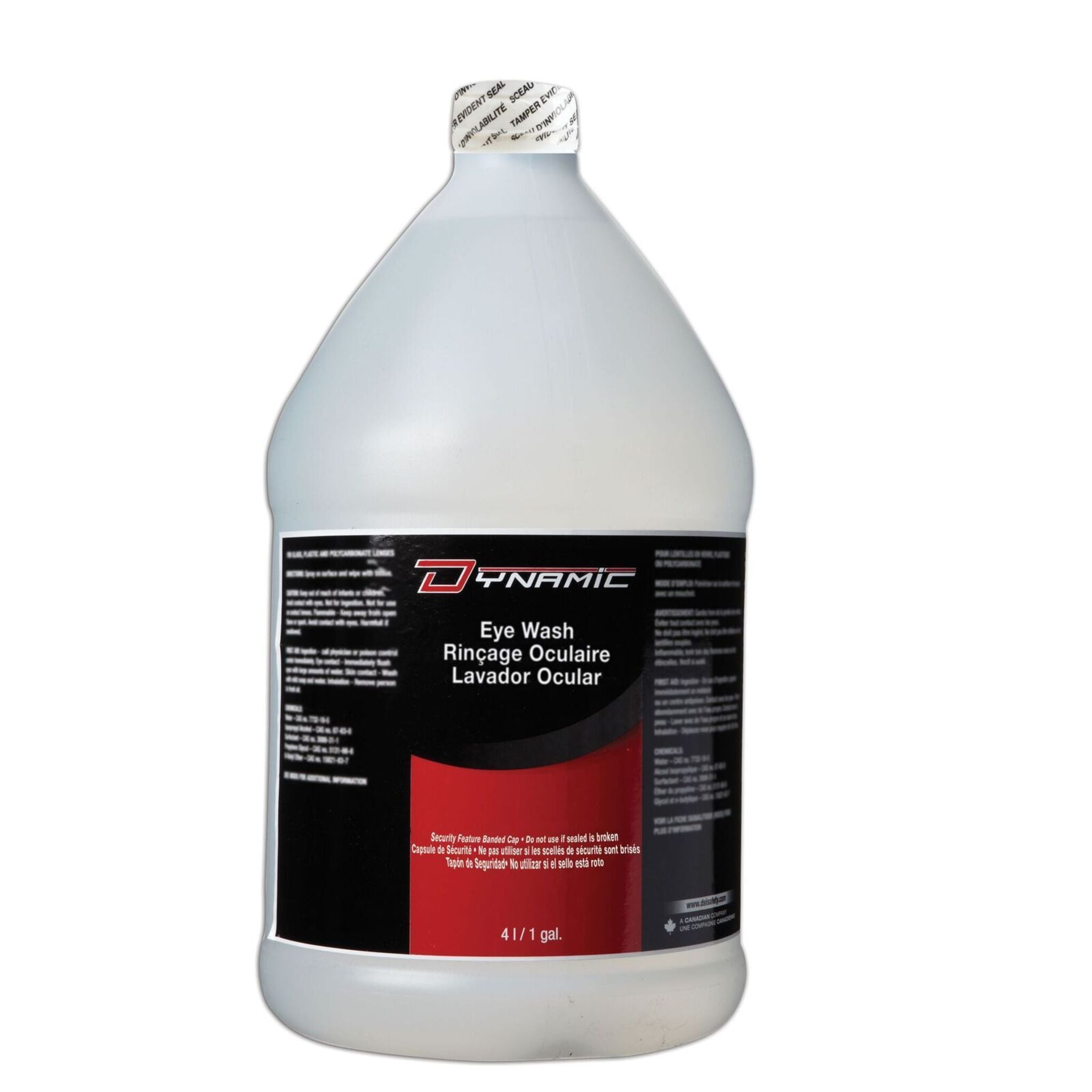 Dynamic Isotonic Sterile Eyewash Solution | 1 Gallon Facility Safety - Cleanflow