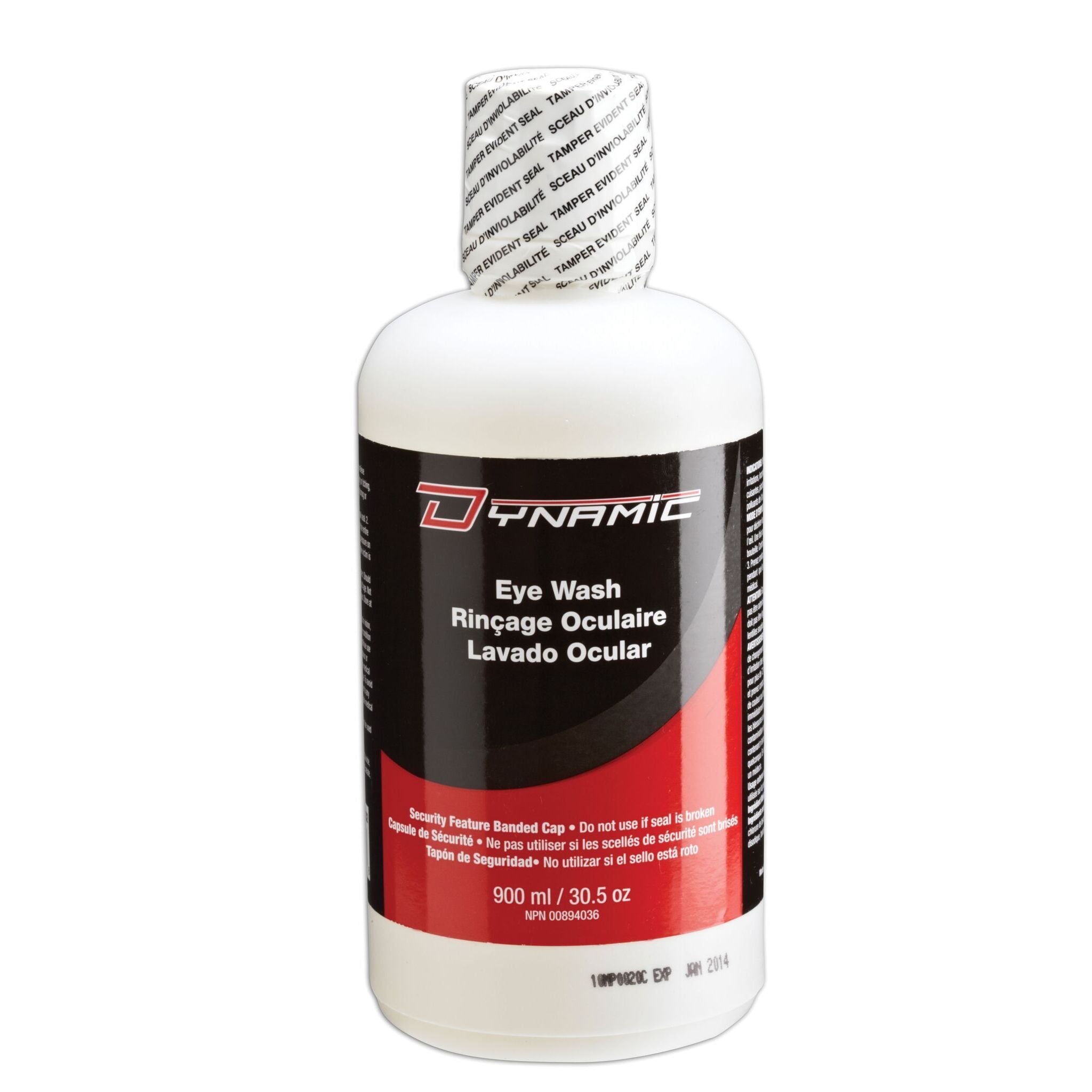 Dynamic Isotonic Sterile Eyewash Solution | 1 Liter Facility Safety - Cleanflow