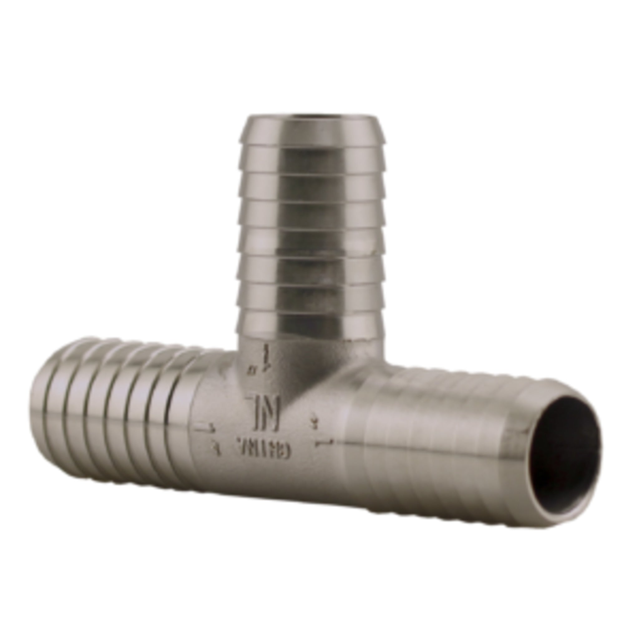 304 Stainless Steel Poly Pipe Insert Tee Fitting - Rust-Free, 400 PSI