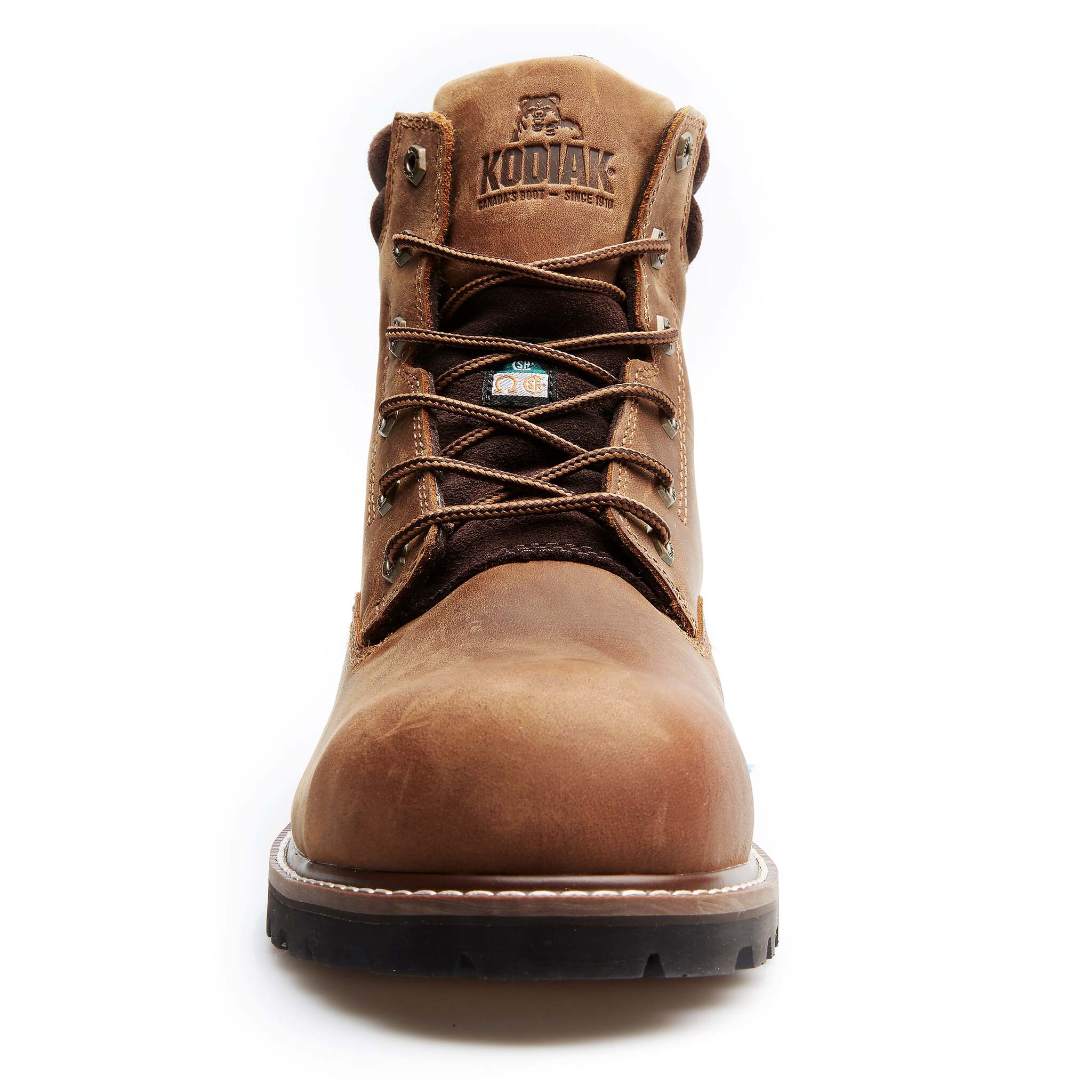 Kodiak McKinney Composite Toe 6" Safety Work Boots | Brown | Sizes 7 - 15 Work Boots - Cleanflow