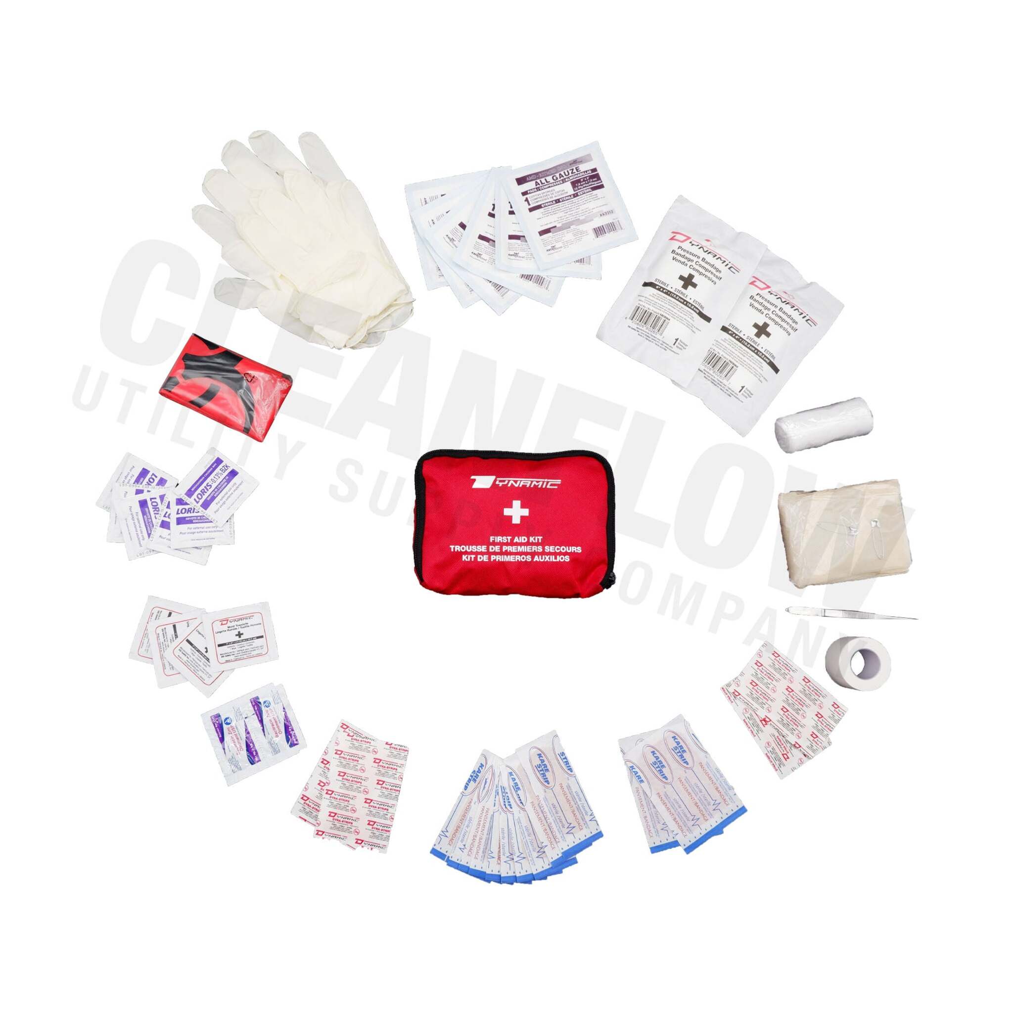 Dynamic CSA Personal First Aid Kit - Type 1 Personal - Nylon Bag (1 Worker)