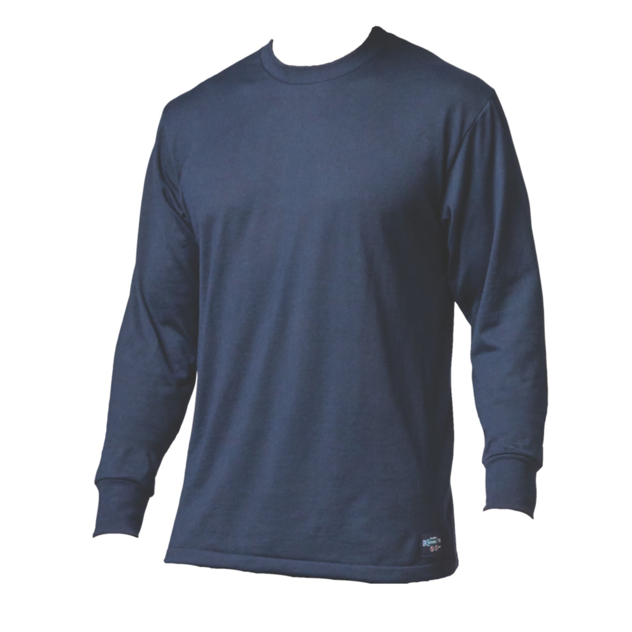 Stanfield's FR24 Long Sleeve Tee | Navy | Small-3XLarge Flame Resistant Work Wear - Cleanflow