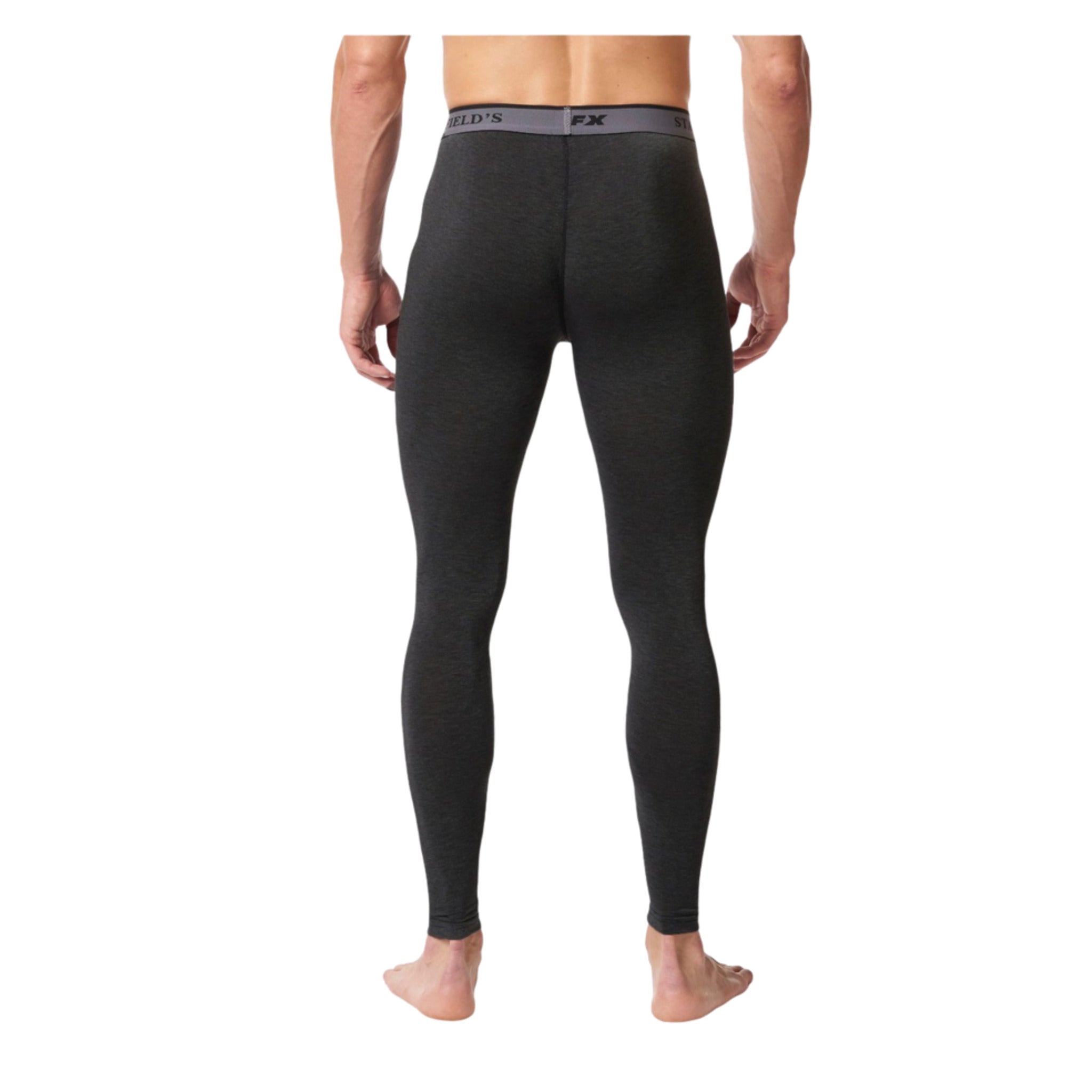 Stanfield's FX38 HeatFX Microfibre Long Johns | Charcoal | Sizes S - XL Work Wear - Cleanflow