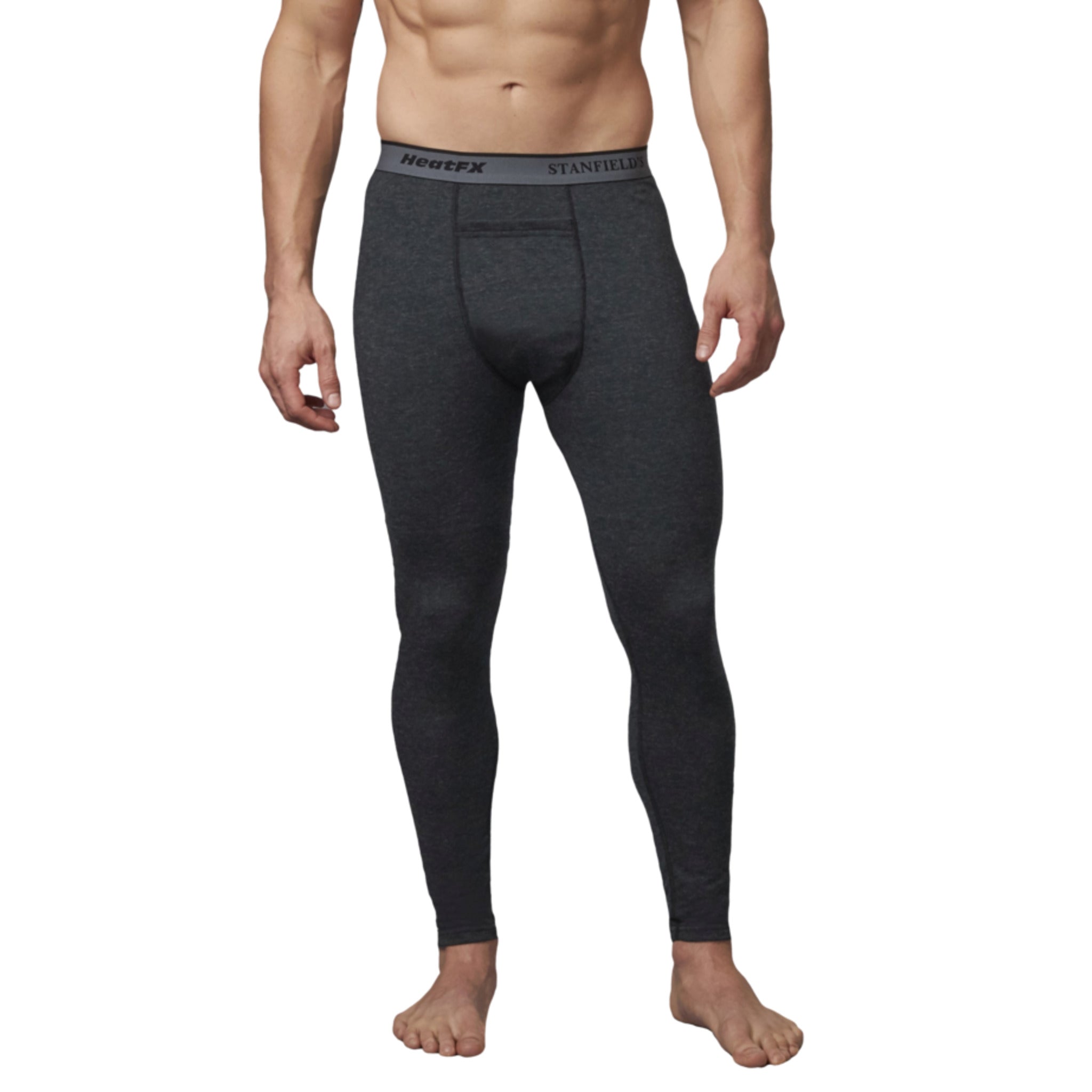 Stanfield's FX88 HeatFX Merino Long Johns | Charcoal | Sizes S - XL Work Wear - Cleanflow