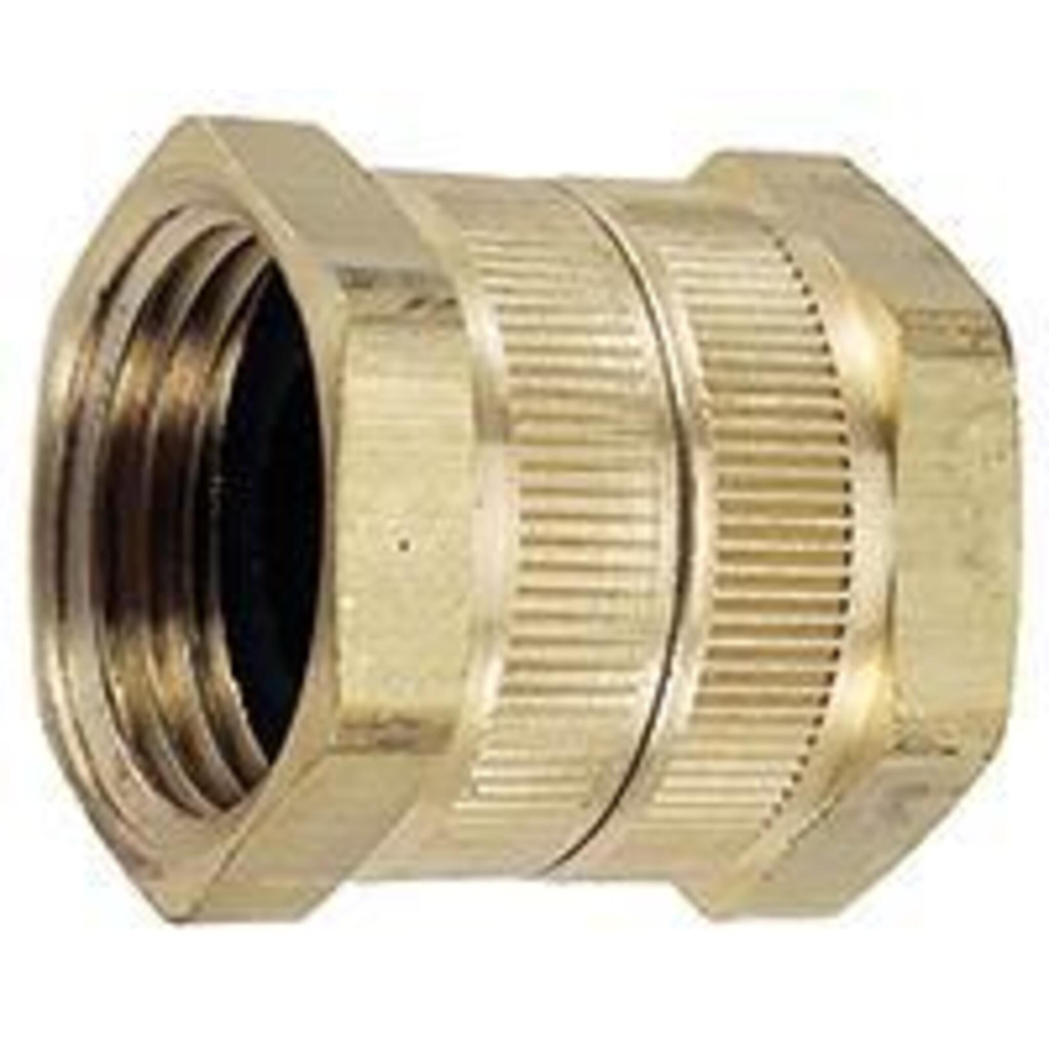 Brass Garden Hose Double Female Swivel Coupler Hose and Fittings - Cleanflow