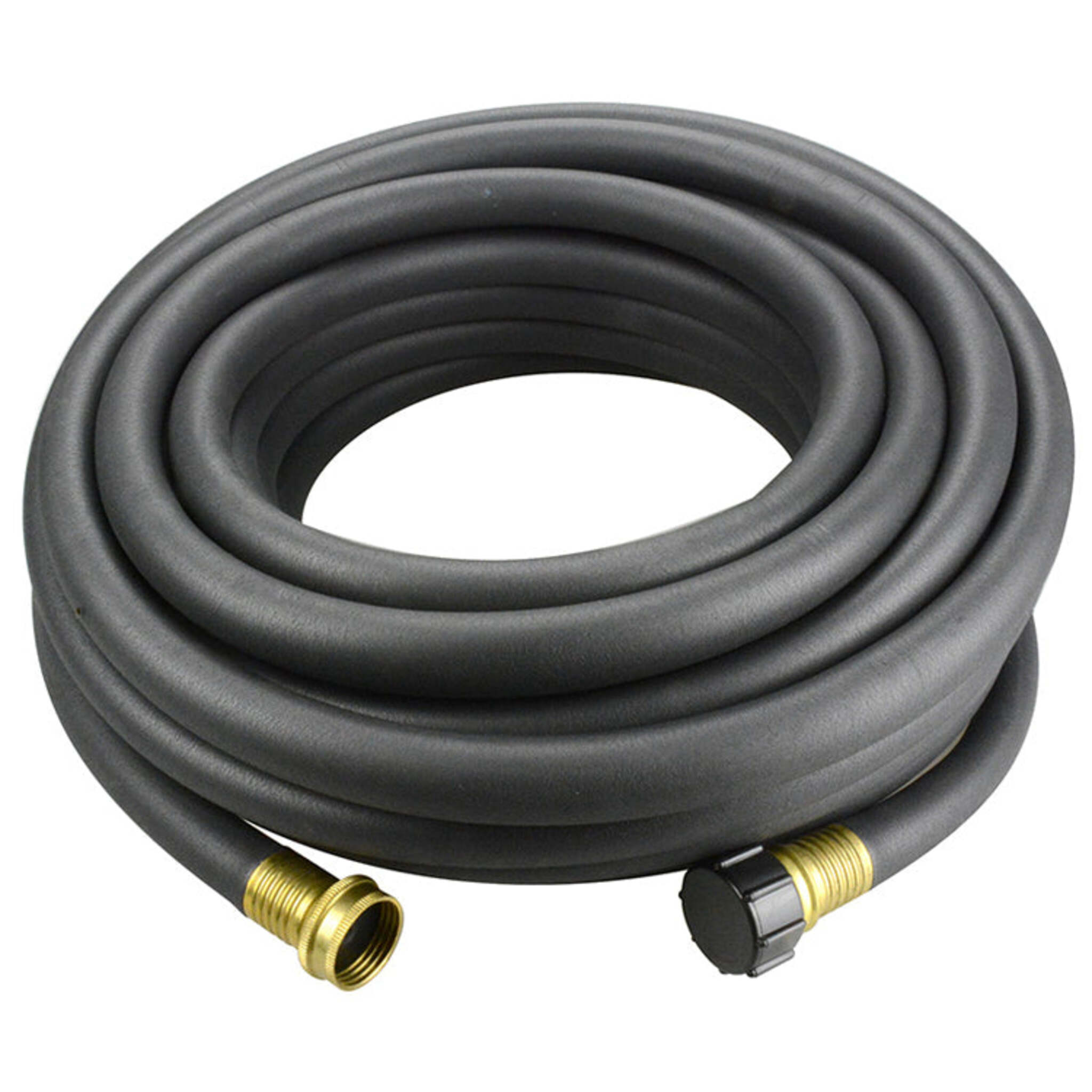 Garden Soaker Hose Assembly - 5/8" x 50-Ft - Efficient Watering, Weather-Resistant, Recycled Vinyl, Consistent Watering, 100 PSI, Versatile Use