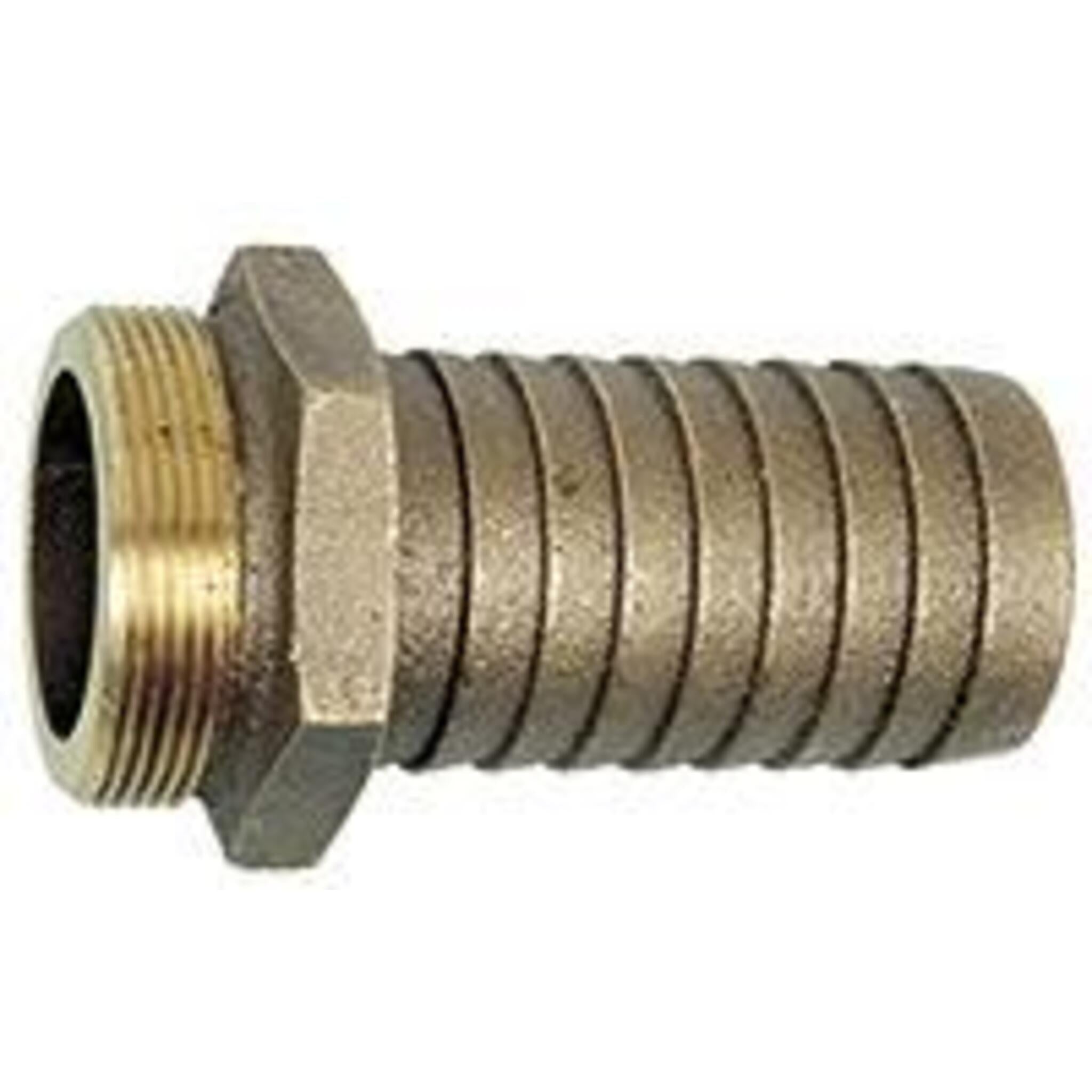 Brass NPSH Male Long Shank Hose Couplings Hose and Fittings - Cleanflow