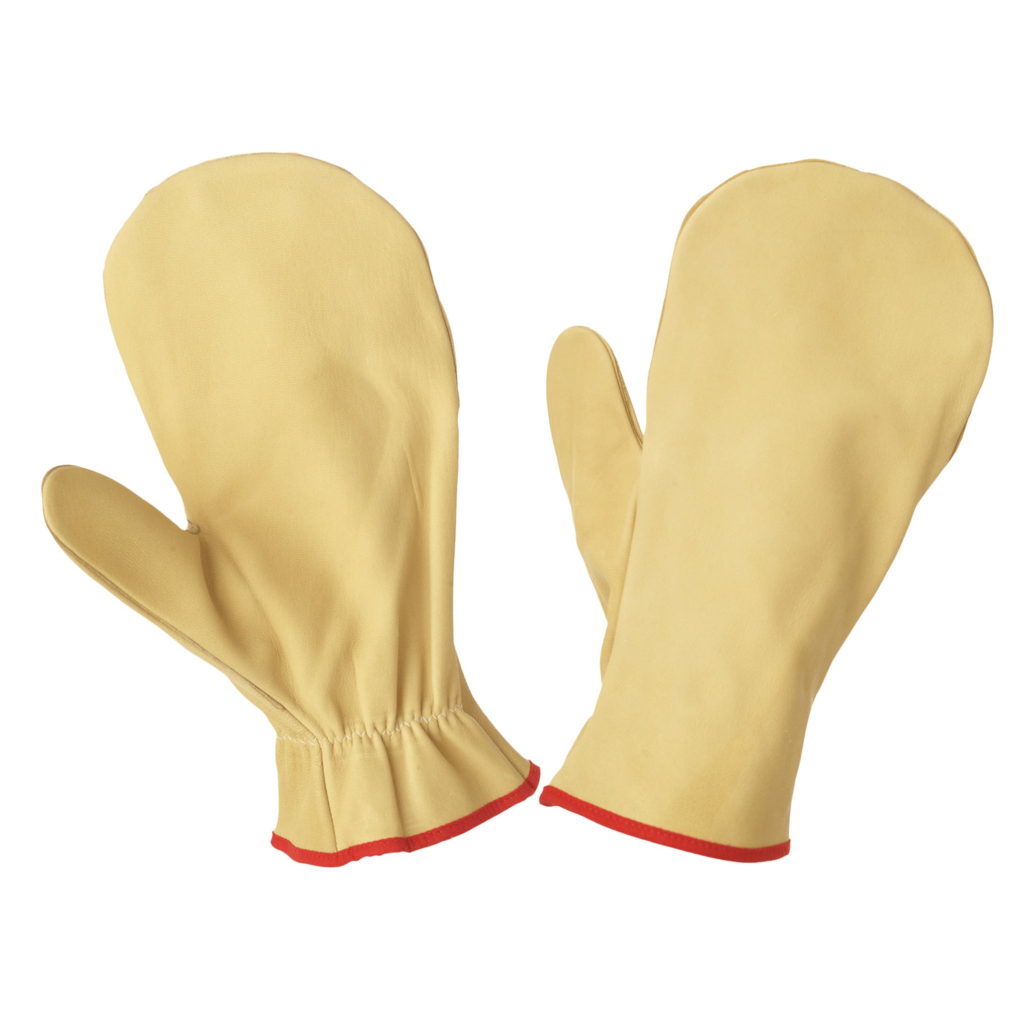 Tough Duck Unlined Leather Chopper Mitt Work Gloves and Hats - Cleanflow