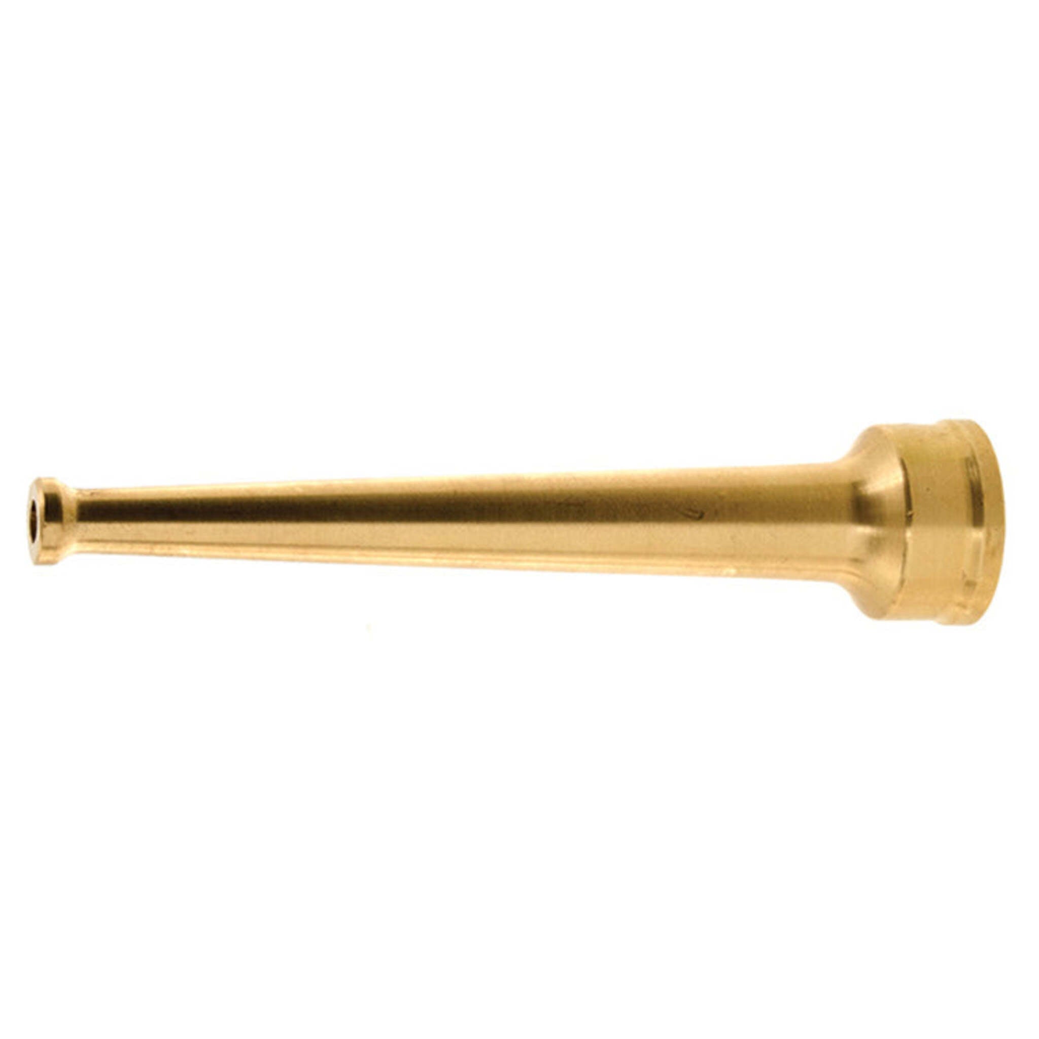 Solid Brass Tapered Garden Hose Nozzle - Durable, Corrosion-Resistant, Precise Water Flow, Versatile for Gardening, Long-Lasting Performance