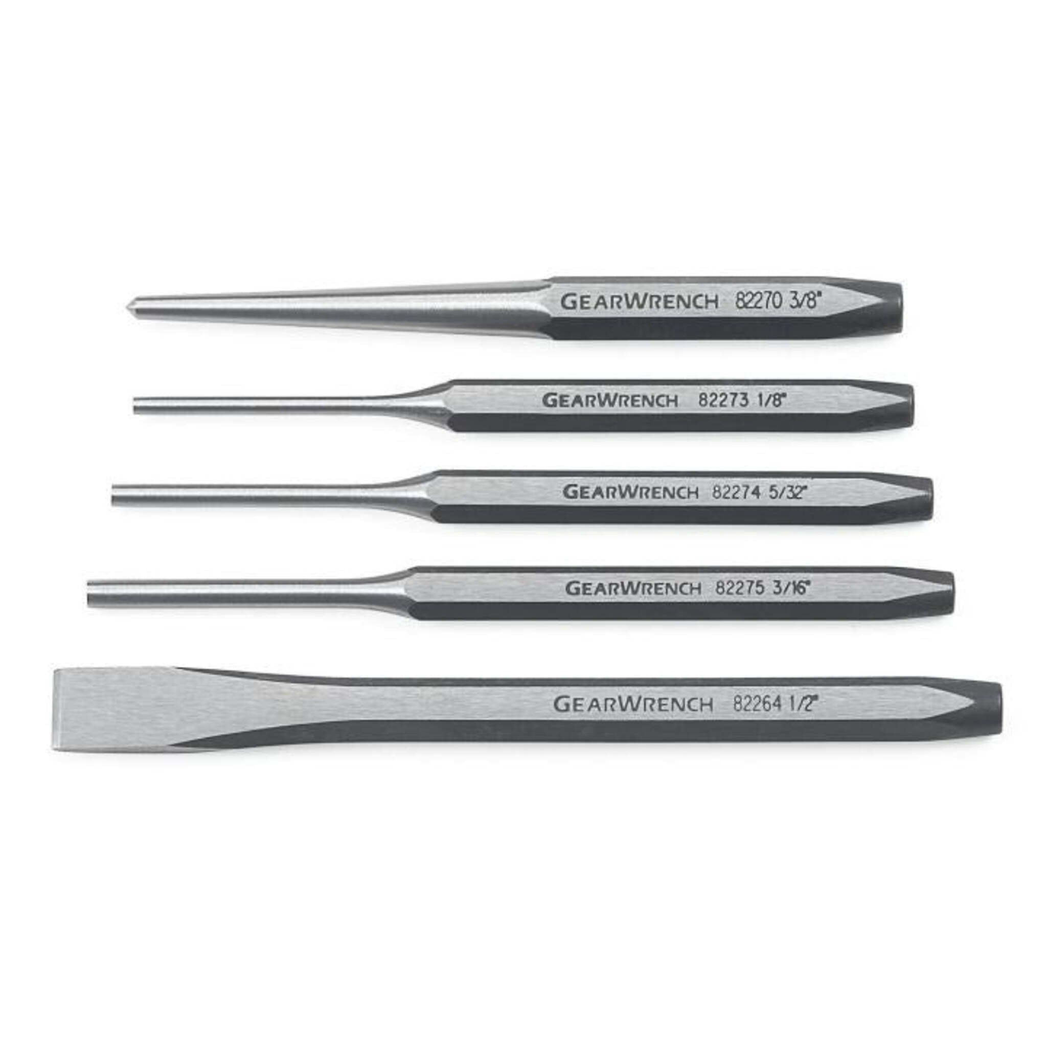 GEARWRENCH Punch and Chisel Set - 5 Piece