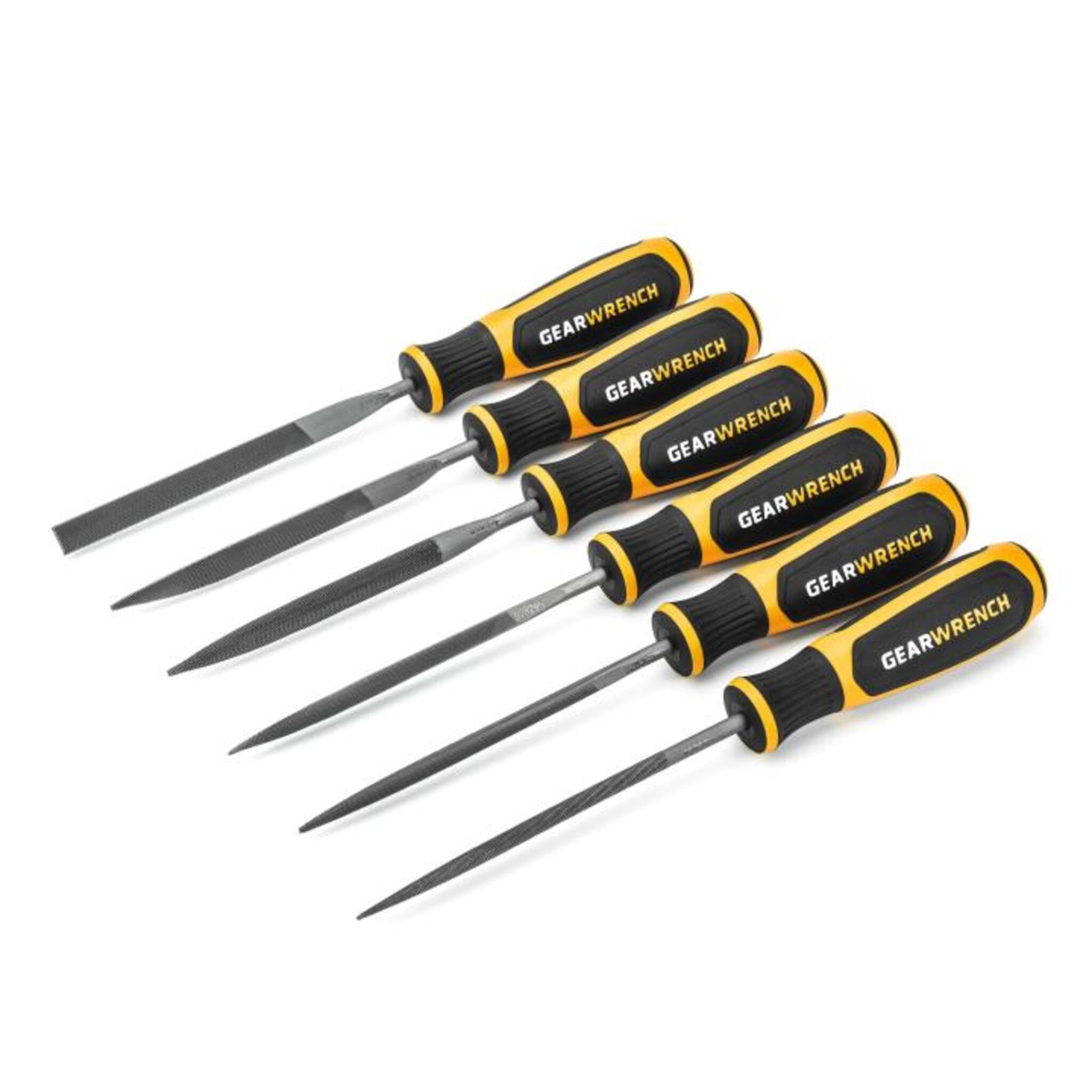 GEARWRENCH Mini File Set - 4" Length - 6 Piece