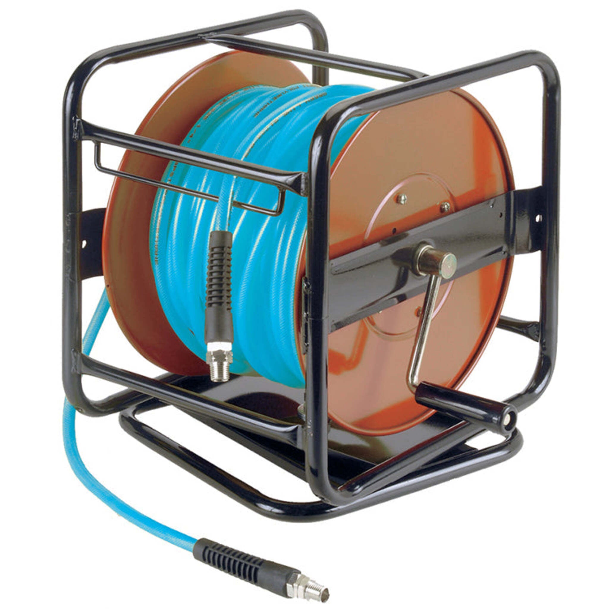 Reinforced Polyurethane Reel Mounted Air Hose Assemblies Facility Equipment - Cleanflow