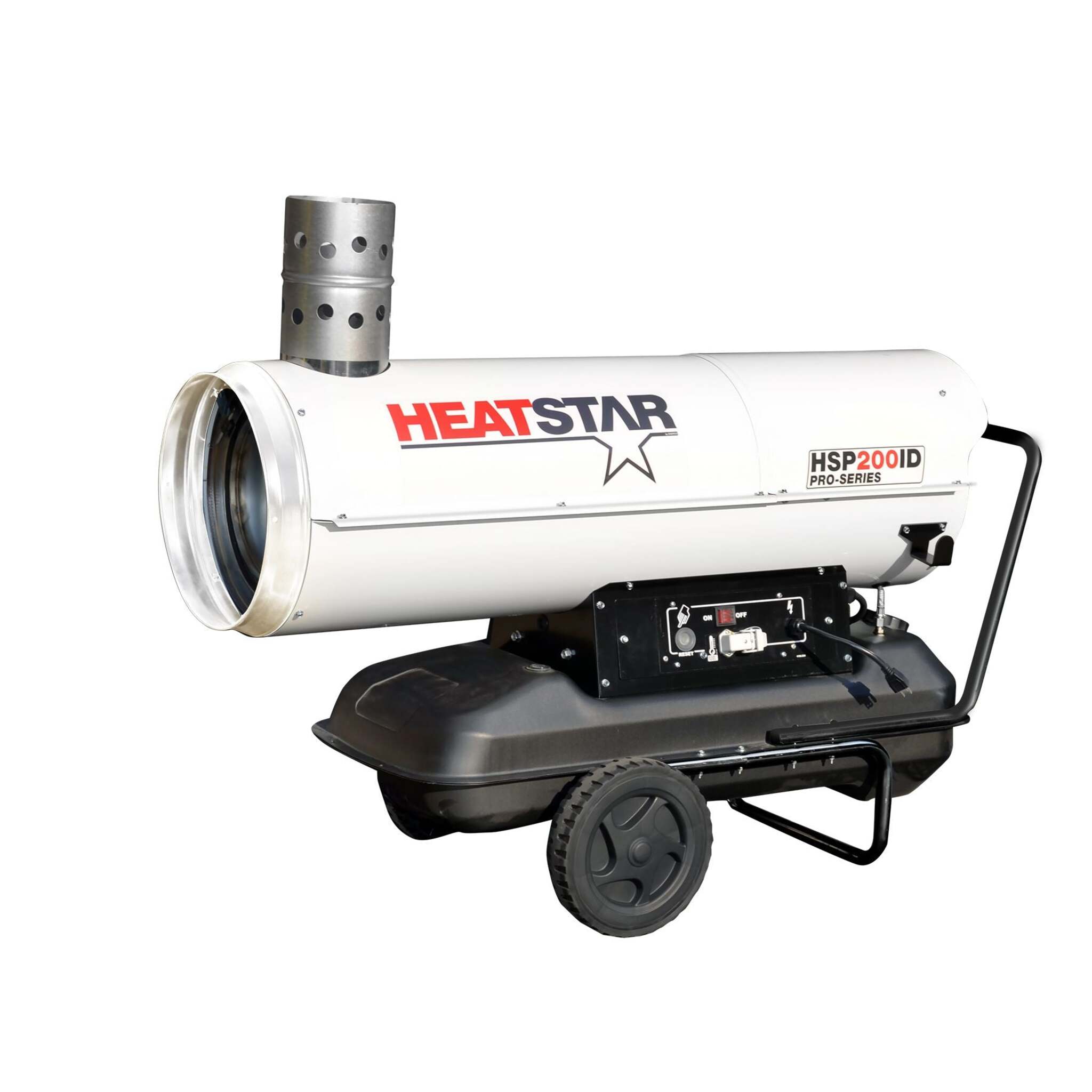 Heatstar HSP200ID Pro-Series Diesel/Oil Indirect Fired Heater - 180,000 BTU/HR, 17 Gal Tank, SS Chamber, UL Cert, for Construction Sites & Event Tents