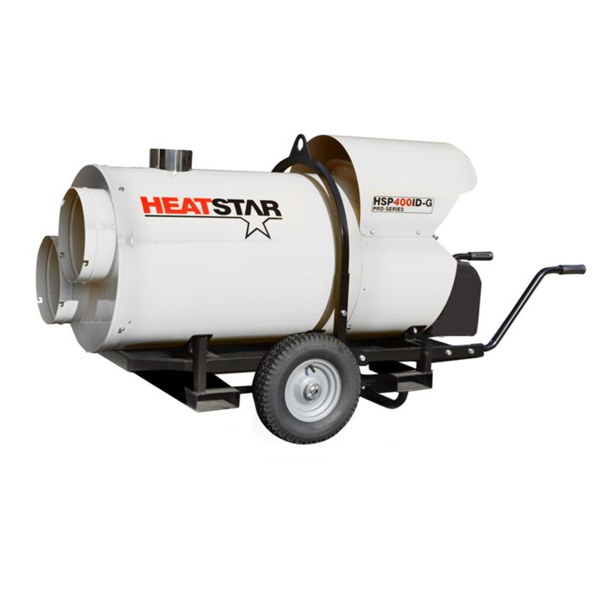 Heatstar HSP400ID-G Pro-Series Propane/Natural Gas Indirect Fired Heater - 400,000 BTU/HR, UL Certified, Dual Fuel, for Industrial & Rental Use