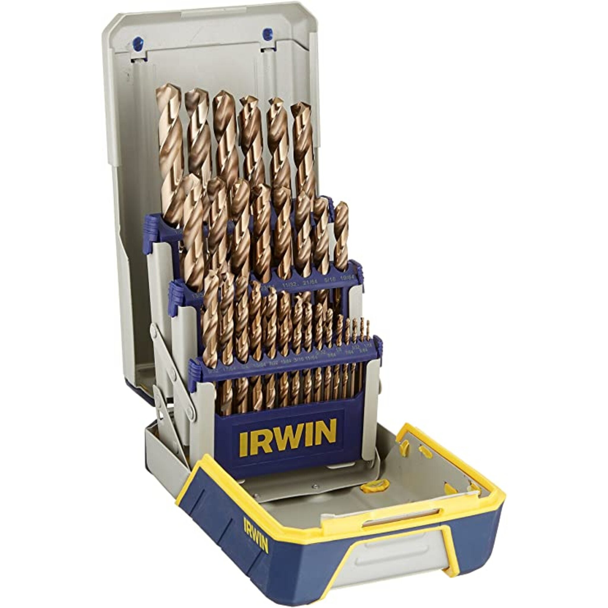 Irwin Cobalt M-35 Metal Index Drill Bit Set - 29 Piece Shop Equipment - Cleanflow