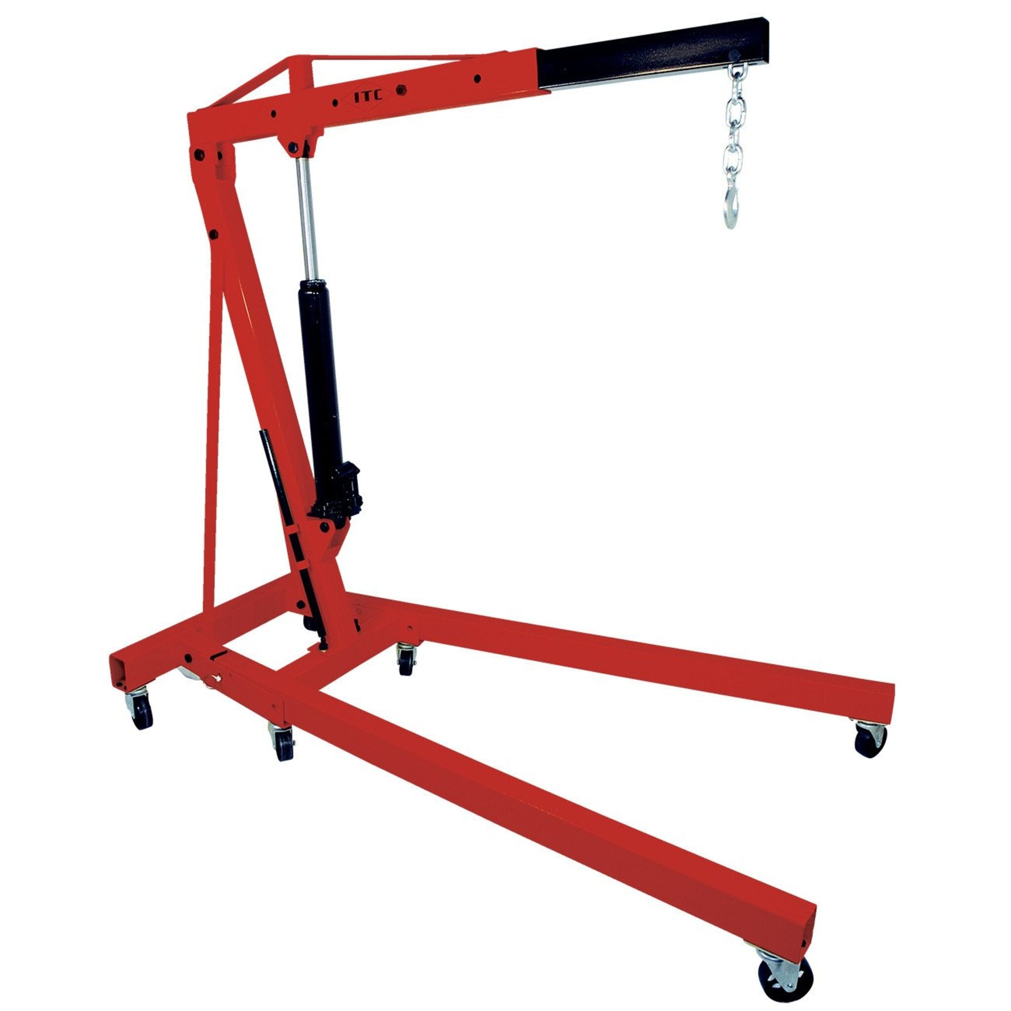 ITC 2 Ton Folding Shop Crane Shop Equipment - Cleanflow