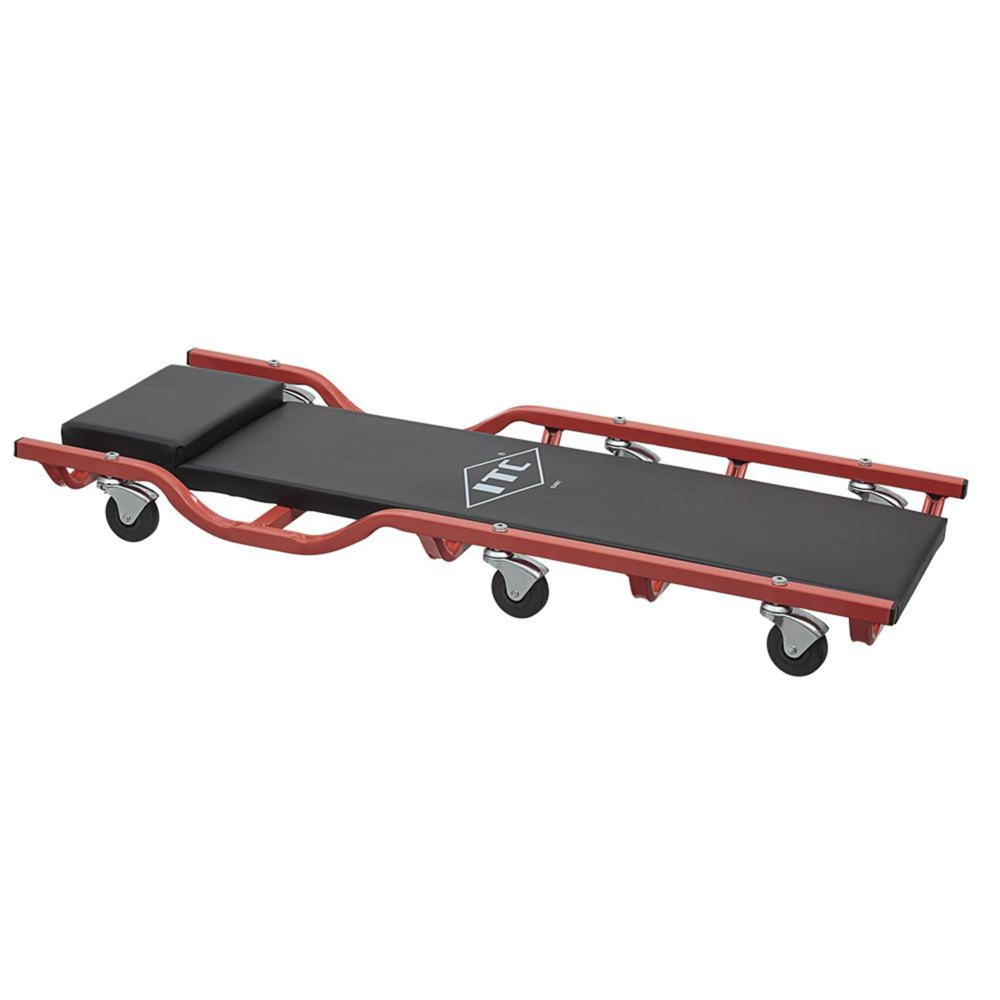 Drop Shoulder Metal Frame 6 Wheel Creeper | 40" Length Automotive Tools - Cleanflow