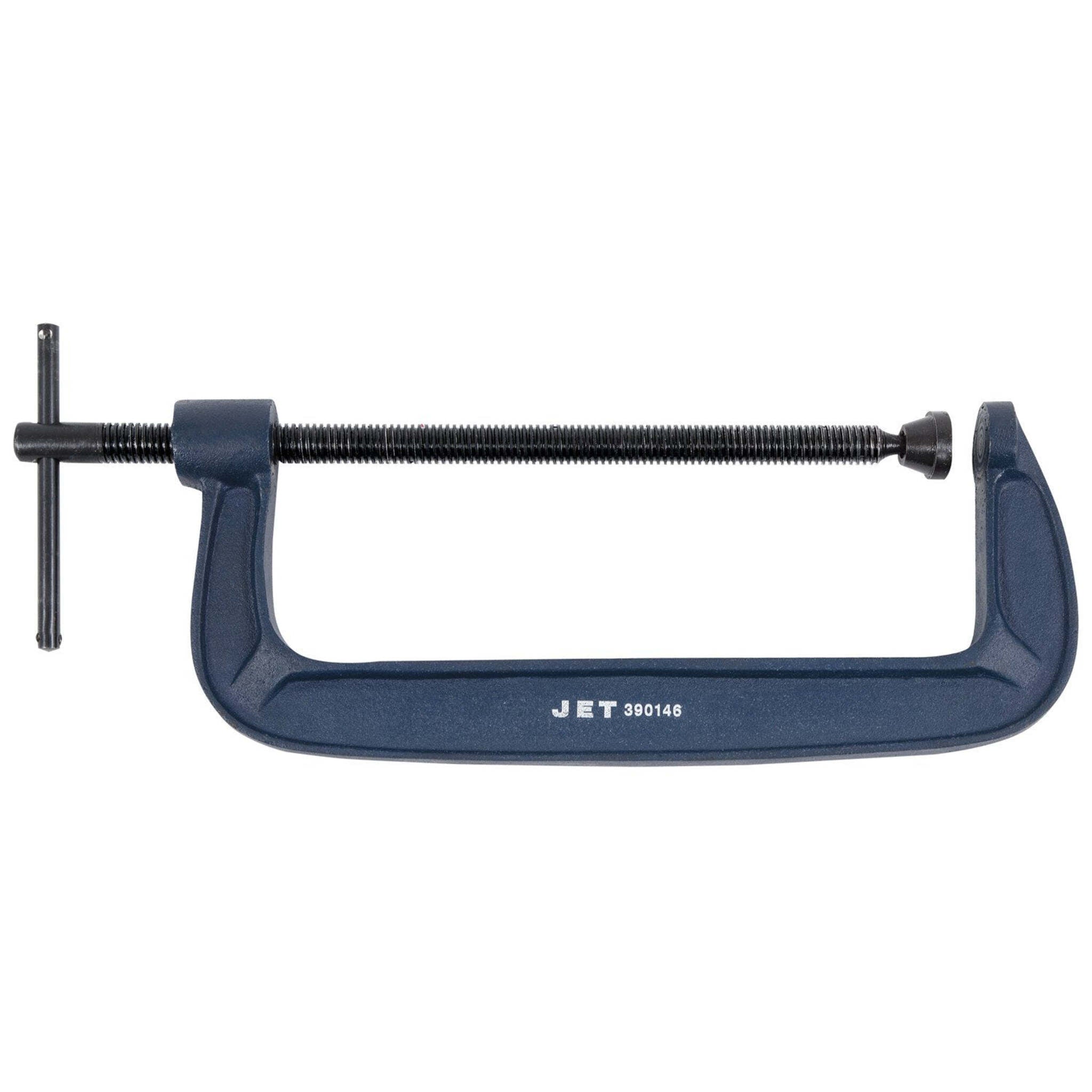 Jet CSG Series Cast Iron C-Clamps | 4" - 12" Maximum Opening Sizes Shop Equipment - Cleanflow