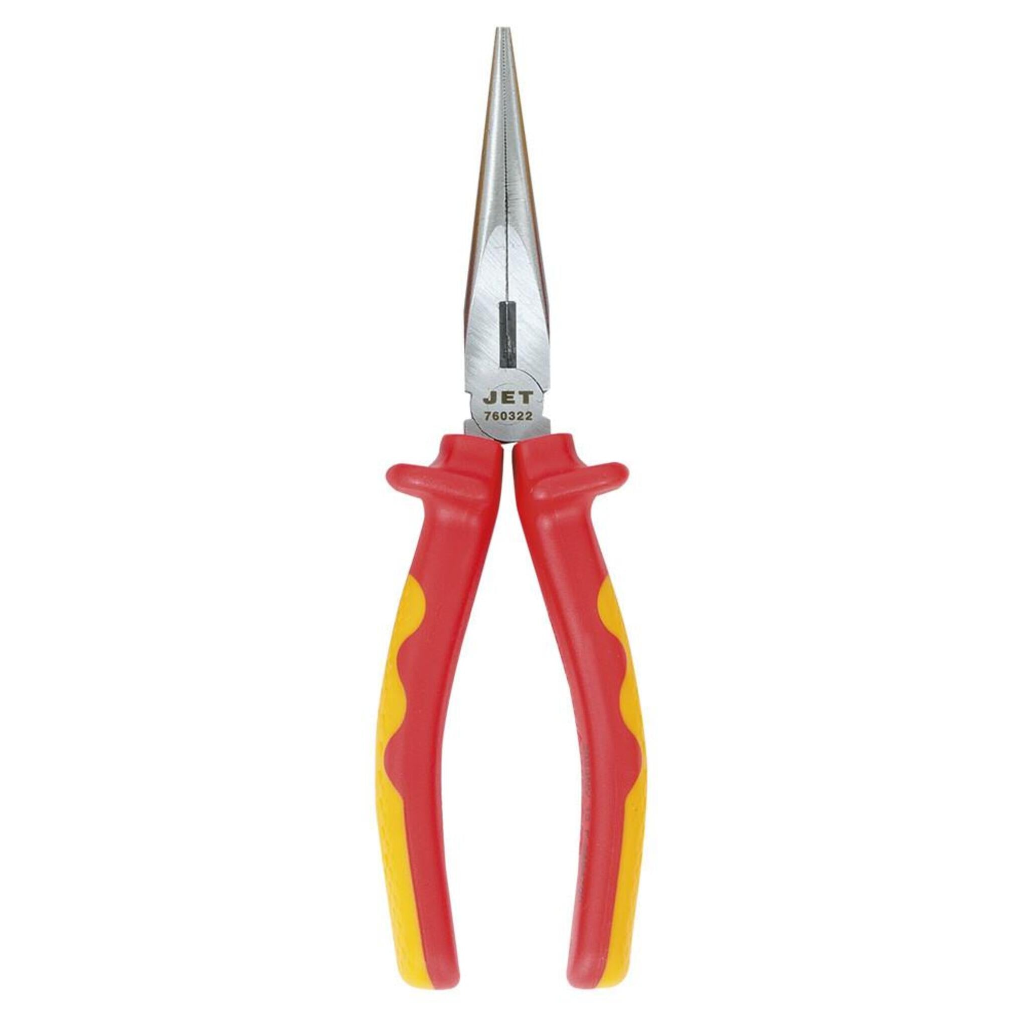 Jet VDE Long Nose Pliers - 8" Mechanic Tools - Cleanflow