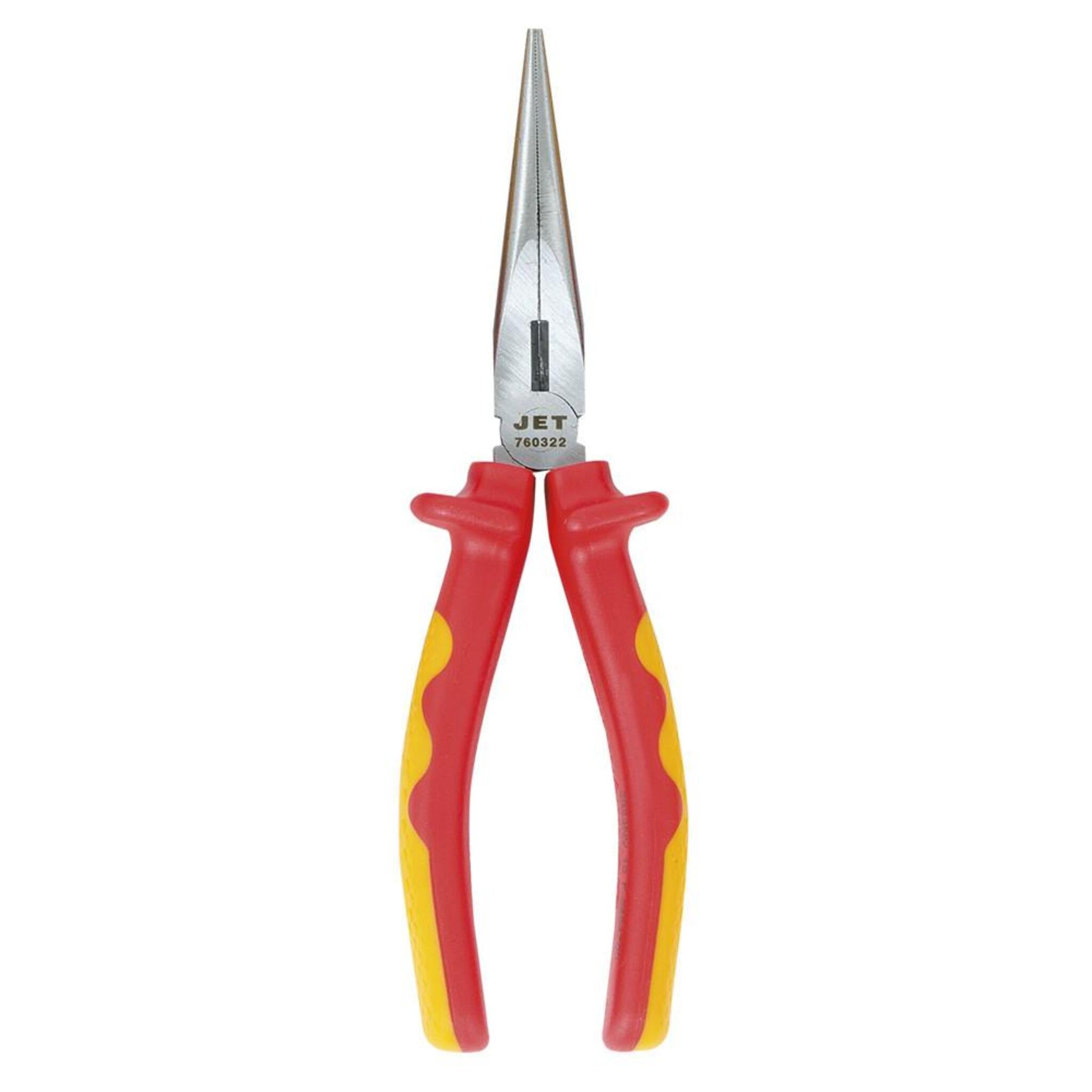 Jet VDE Long Nose Pliers - 8" Mechanic Tools - Cleanflow