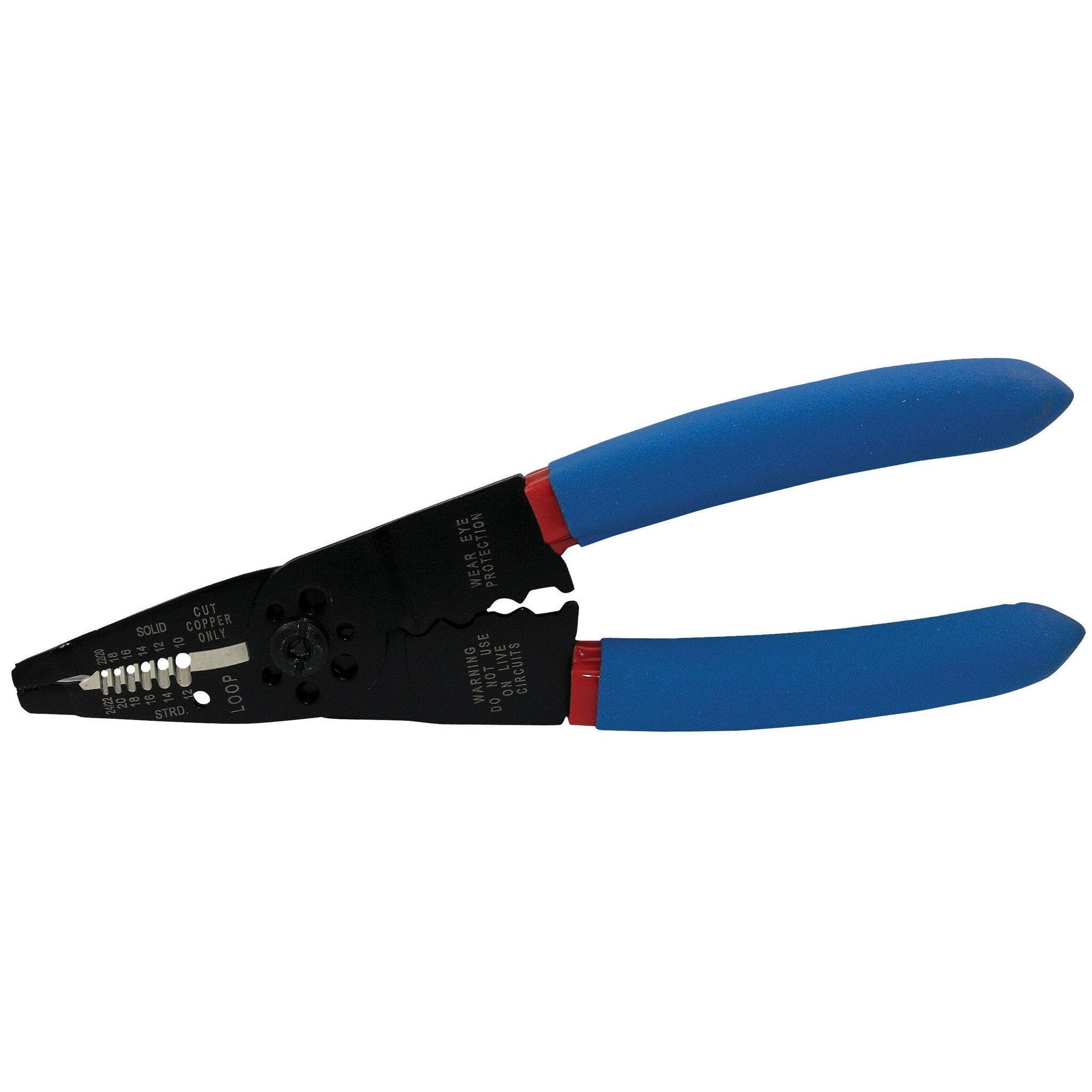 Jet Wire Stripper/Cutter/Crimper - 8-1/4" Mechanic Tools - Cleanflow