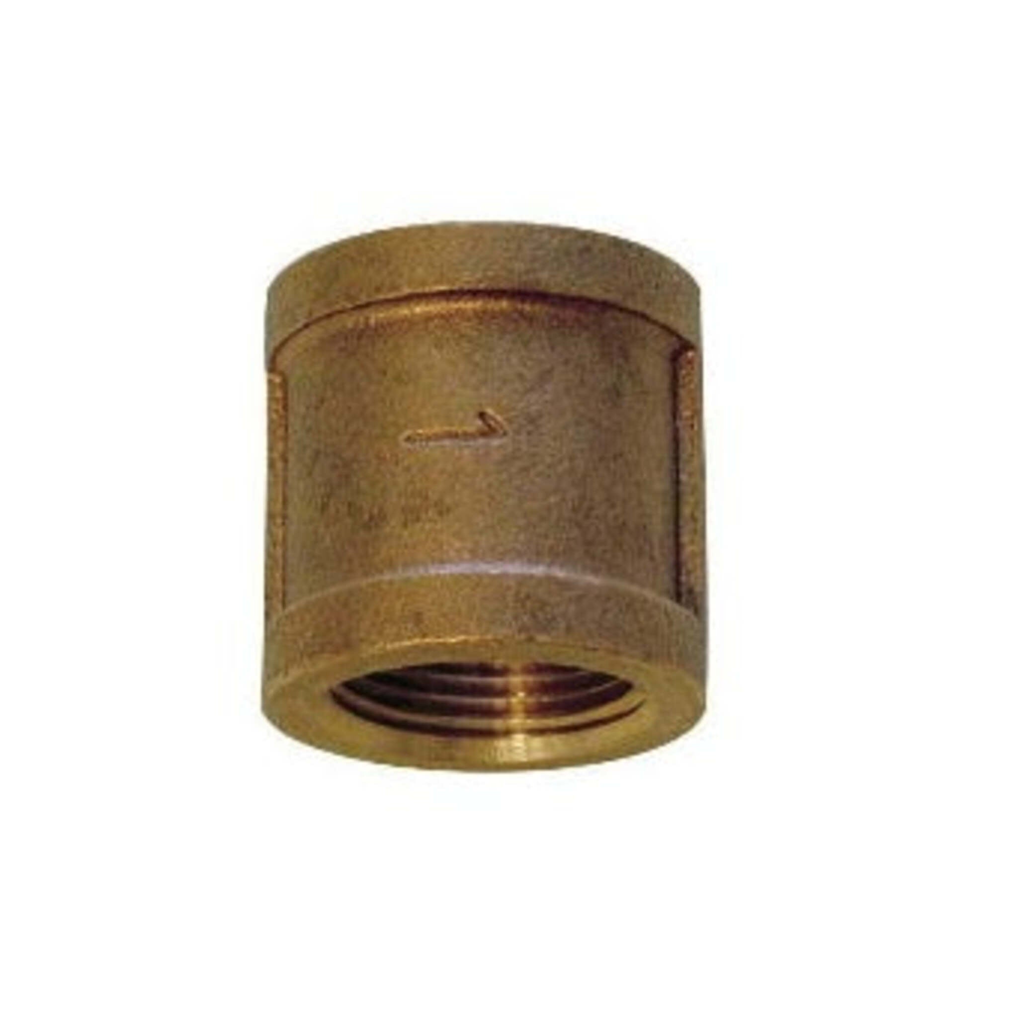 Bronze Lead-Free Class 125 Pipe Coupling, FPT, Corrosion Resistant, NSF 61 Certified, Durable for Plumbing, HVAC Systems, Safe for Potable Water