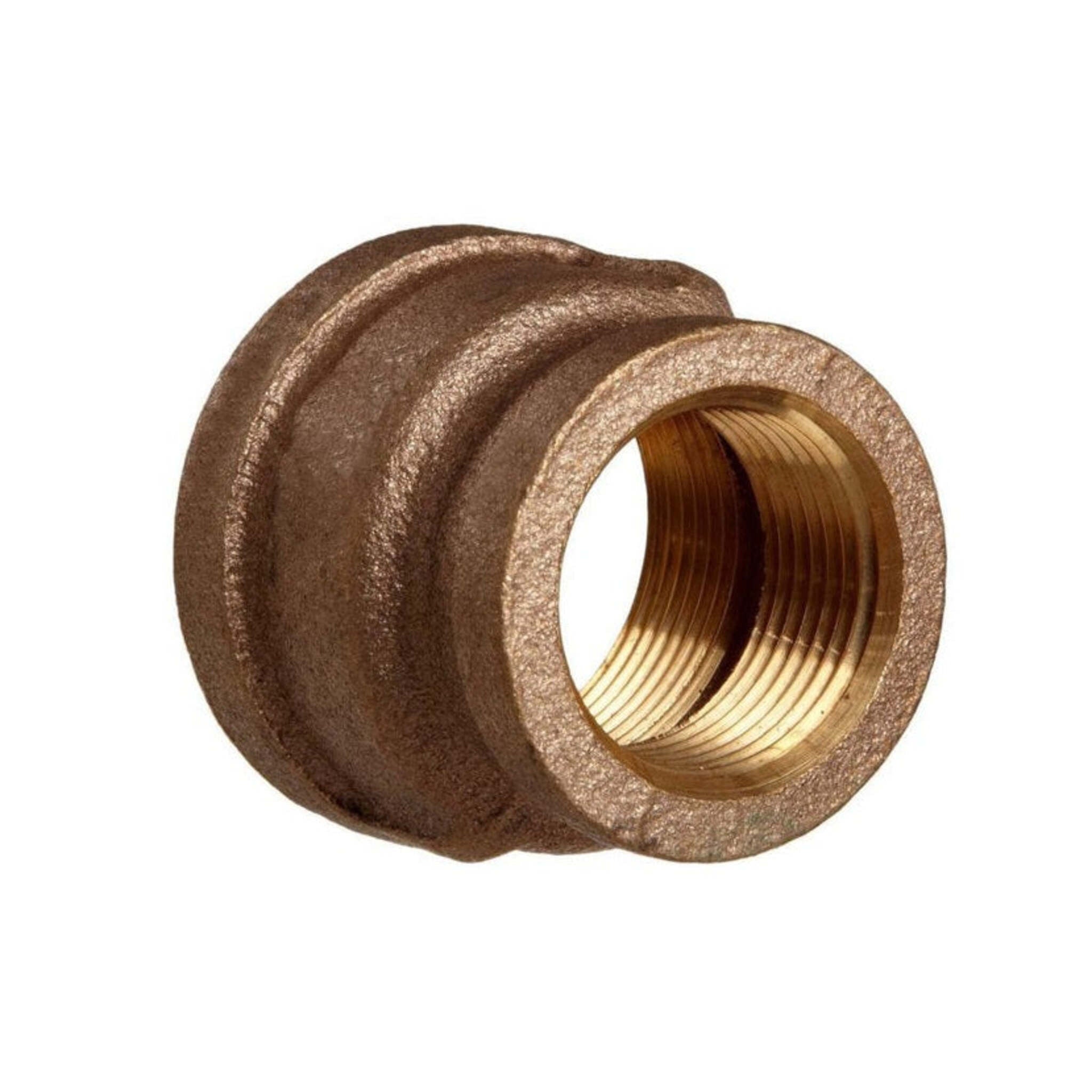 Bronze Lead-Free Class 125 Reducing Coupling, FPT x FPT, Corrosion Resistant, NSF 61 Certified, Durable for Plumbing, HVAC, Safe for Potable Water