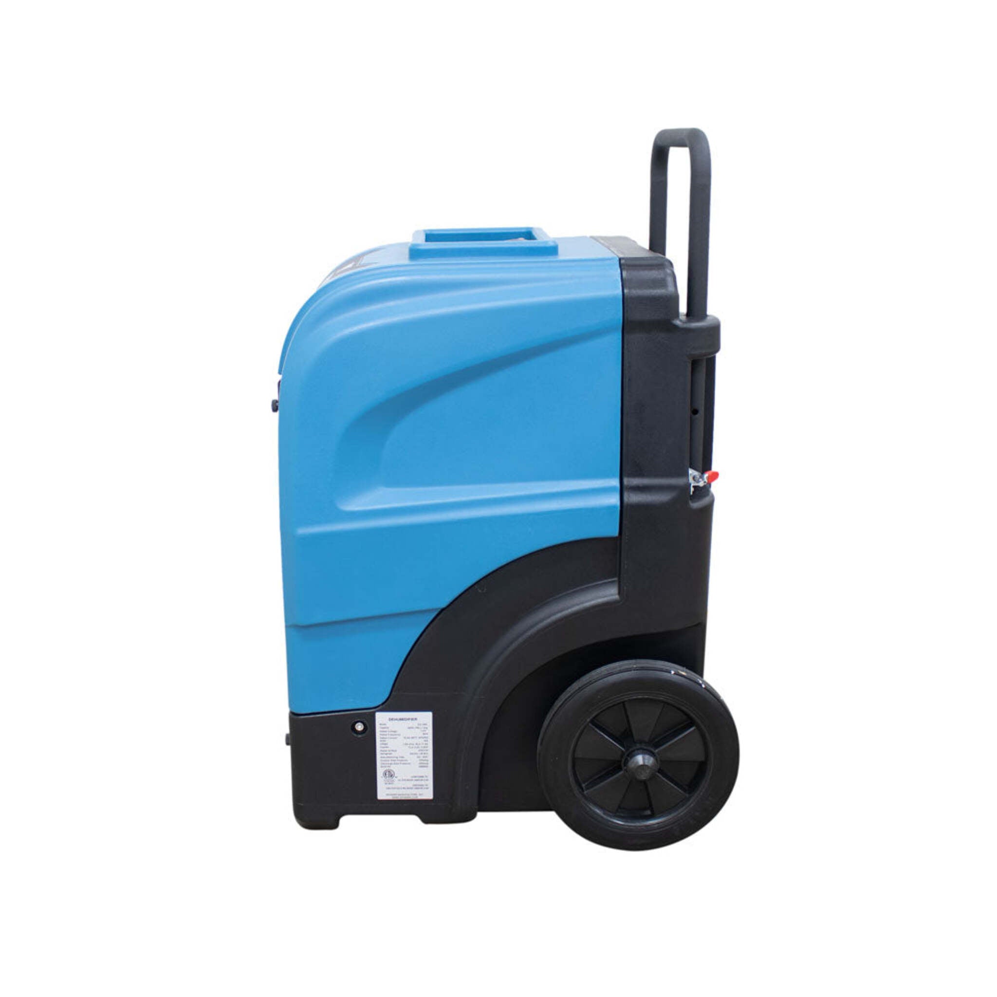 XPOWER XD-165L LGR Commercial Dehumidifier (165/280PPD) with Pump, Drain Hose, Handle and Wheels, Digital Display