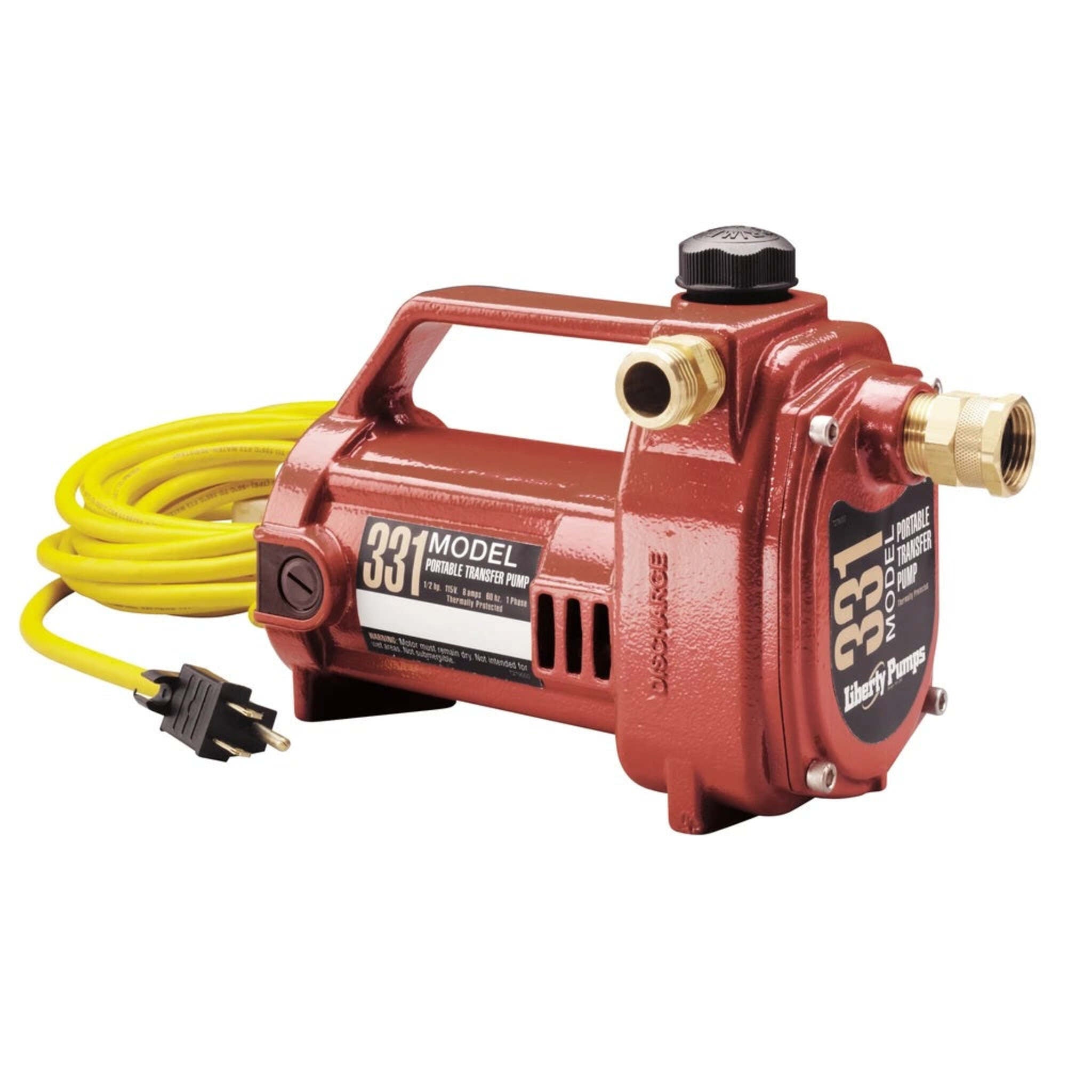 Liberty 331 Portable Transfer Pump | 1/2 Hp | 120V Dewatering Pumps - Cleanflow