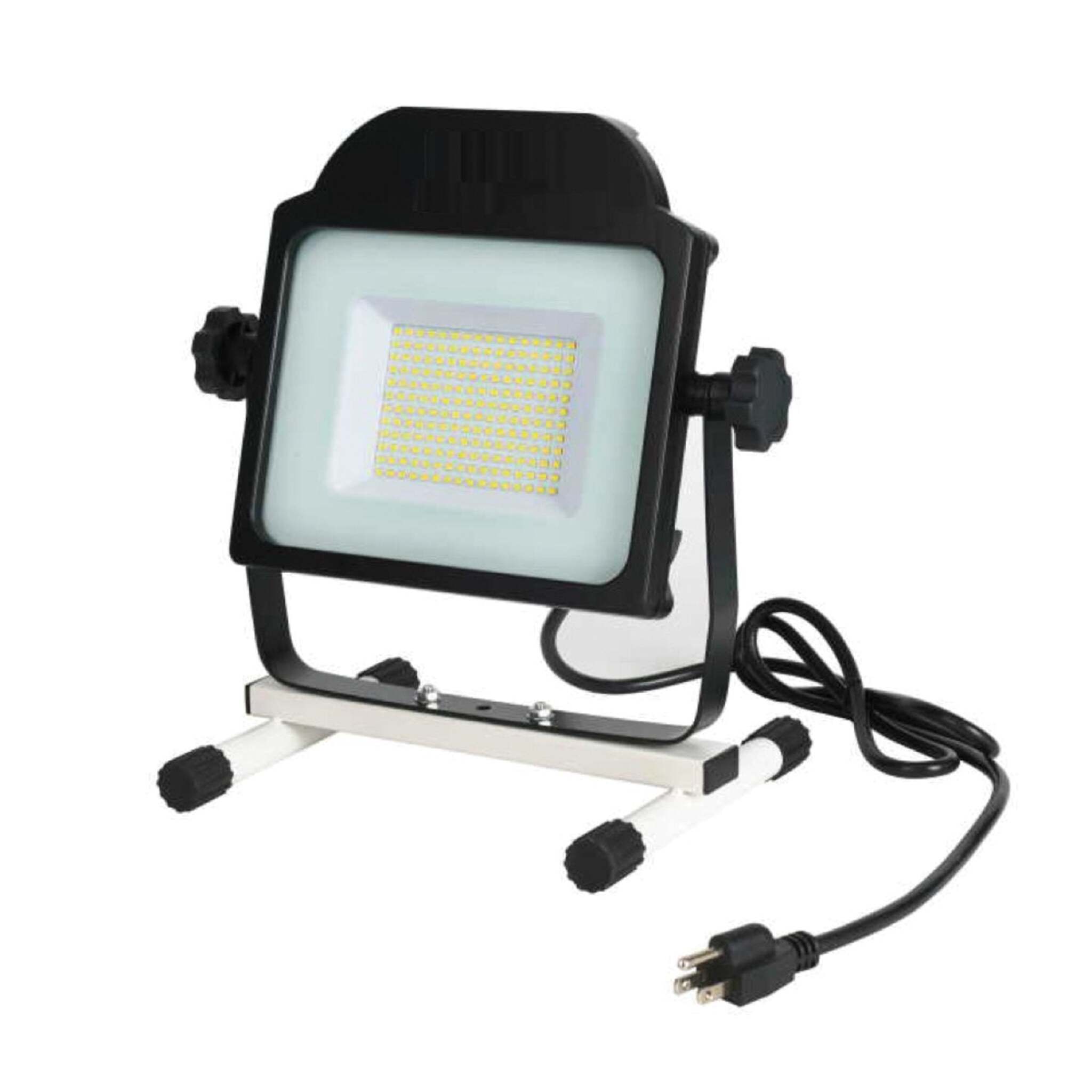 LED Work Flood Light - 10,000 Lumens Facility Equipment - Cleanflow