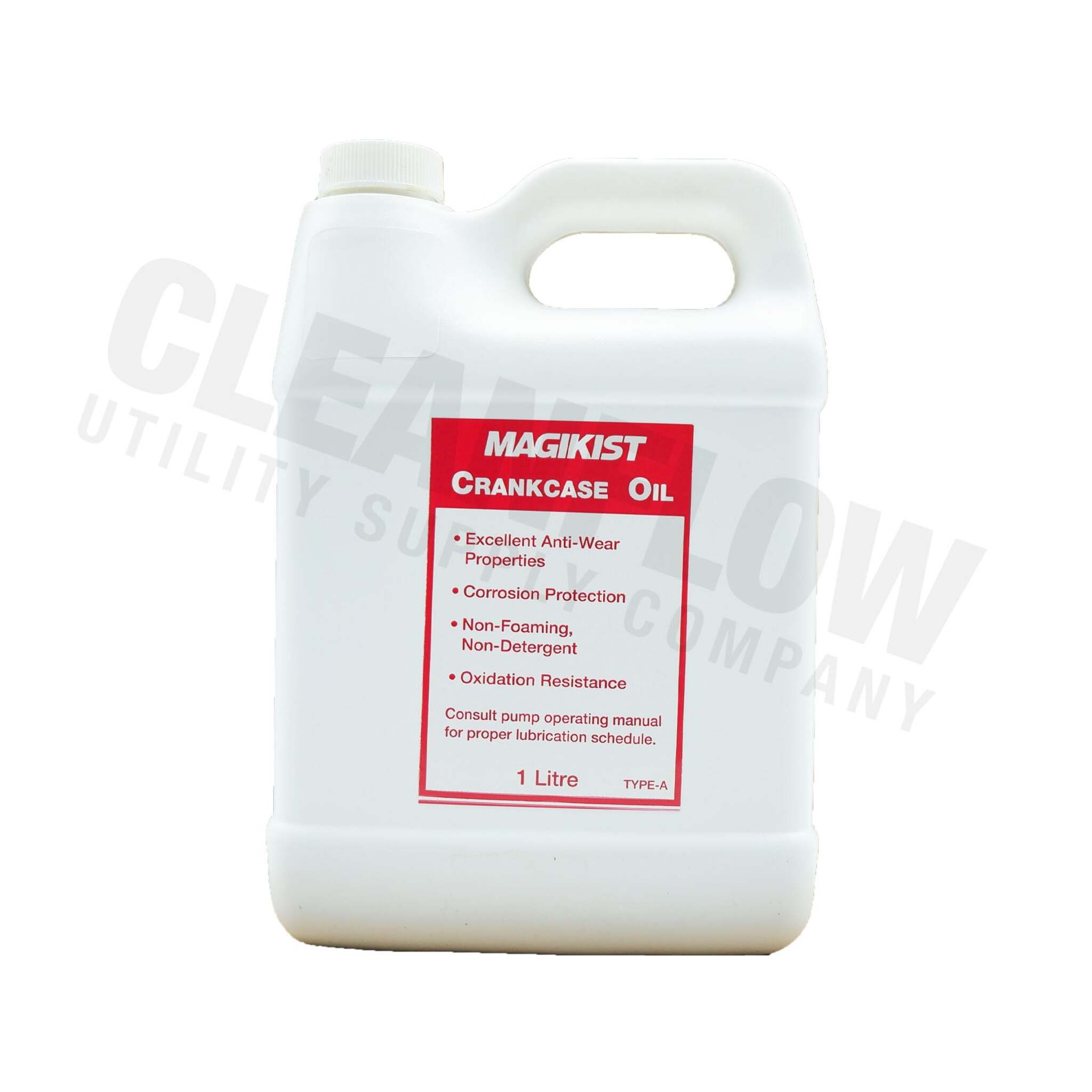 Magikist MACC100 Crankcase Oil, Type-A 1 Liter | Each or Case of 12 Pipe Cleaning and Thawing - Cleanflow